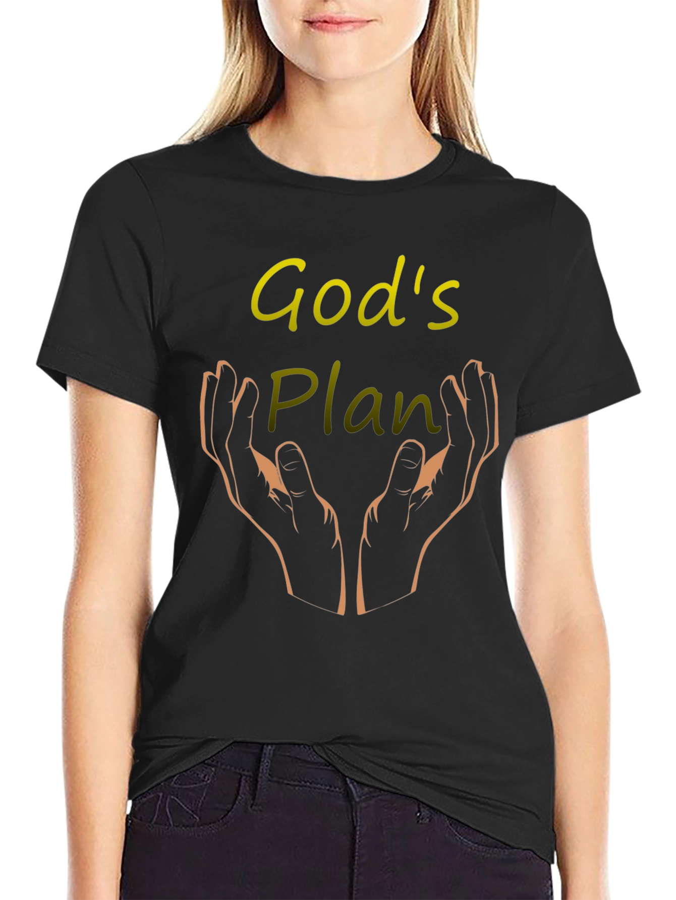 Gods Plan Graphic T-Shirt - Religious Christian Apparel