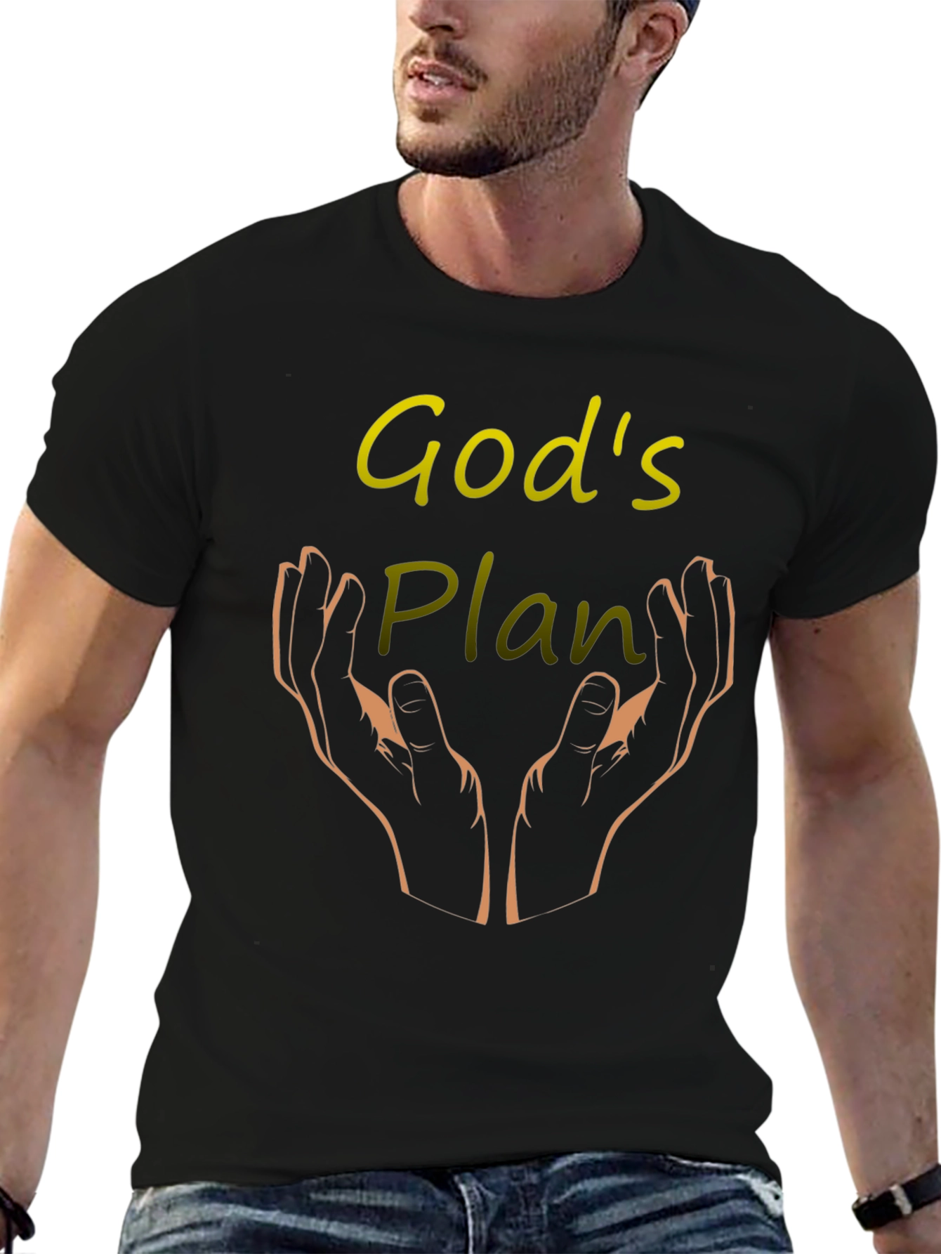 Gods Plan Graphic T-Shirt - Religious Christian Apparel