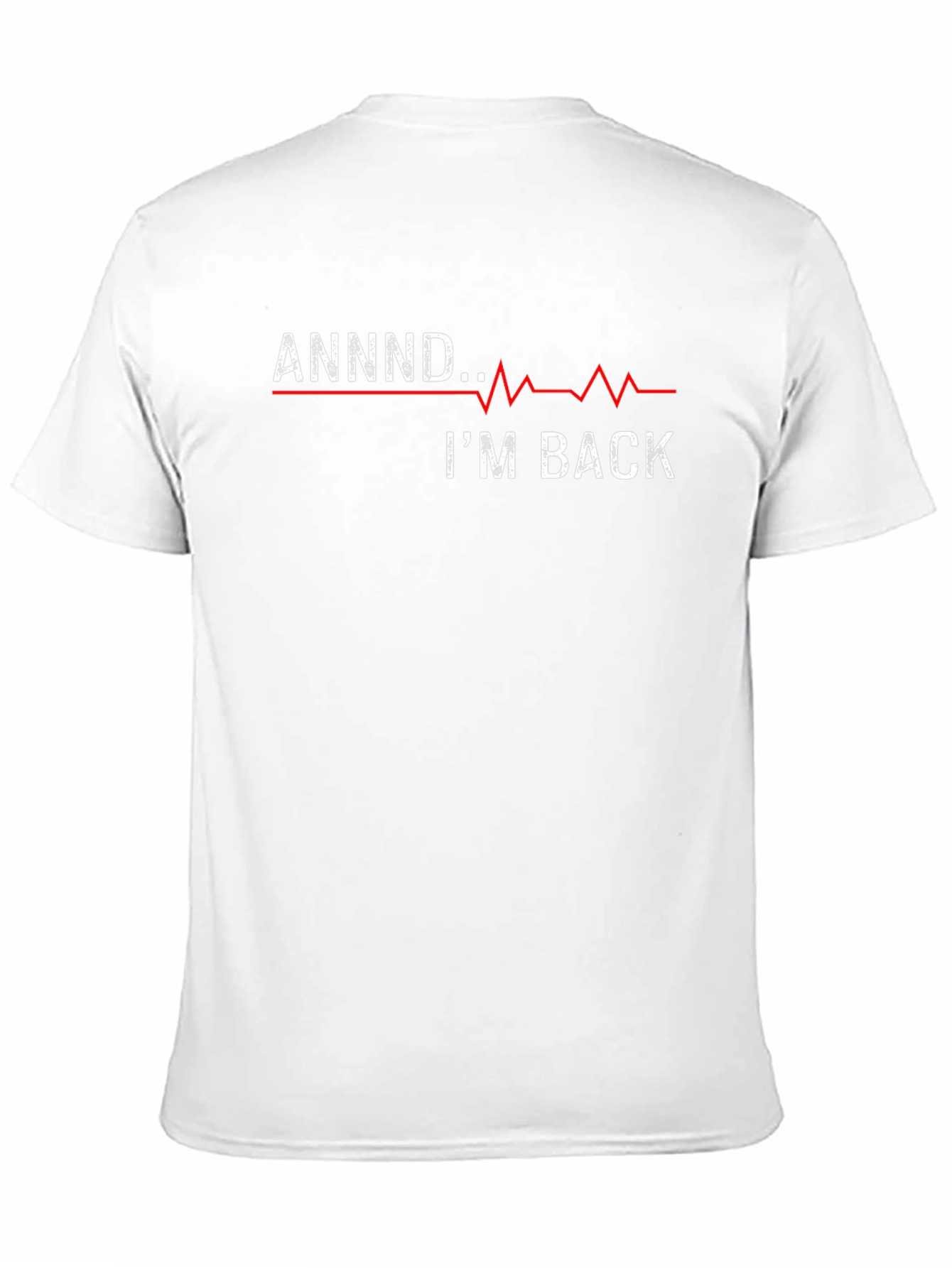 ANNDD Im Back Graphic Print T-Shirt