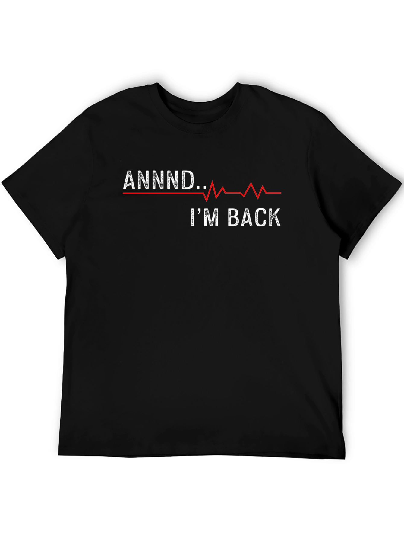 ANNDD Im Back Graphic Print T-Shirt
