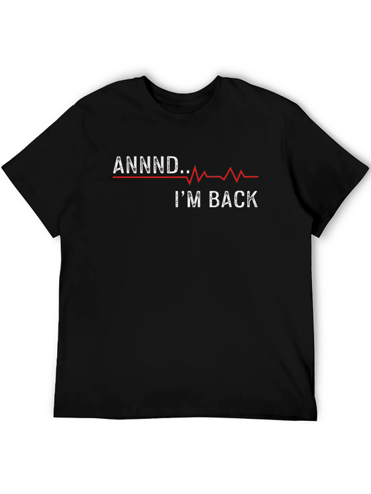 ANNDD Im Back Graphic Print T-Shirt