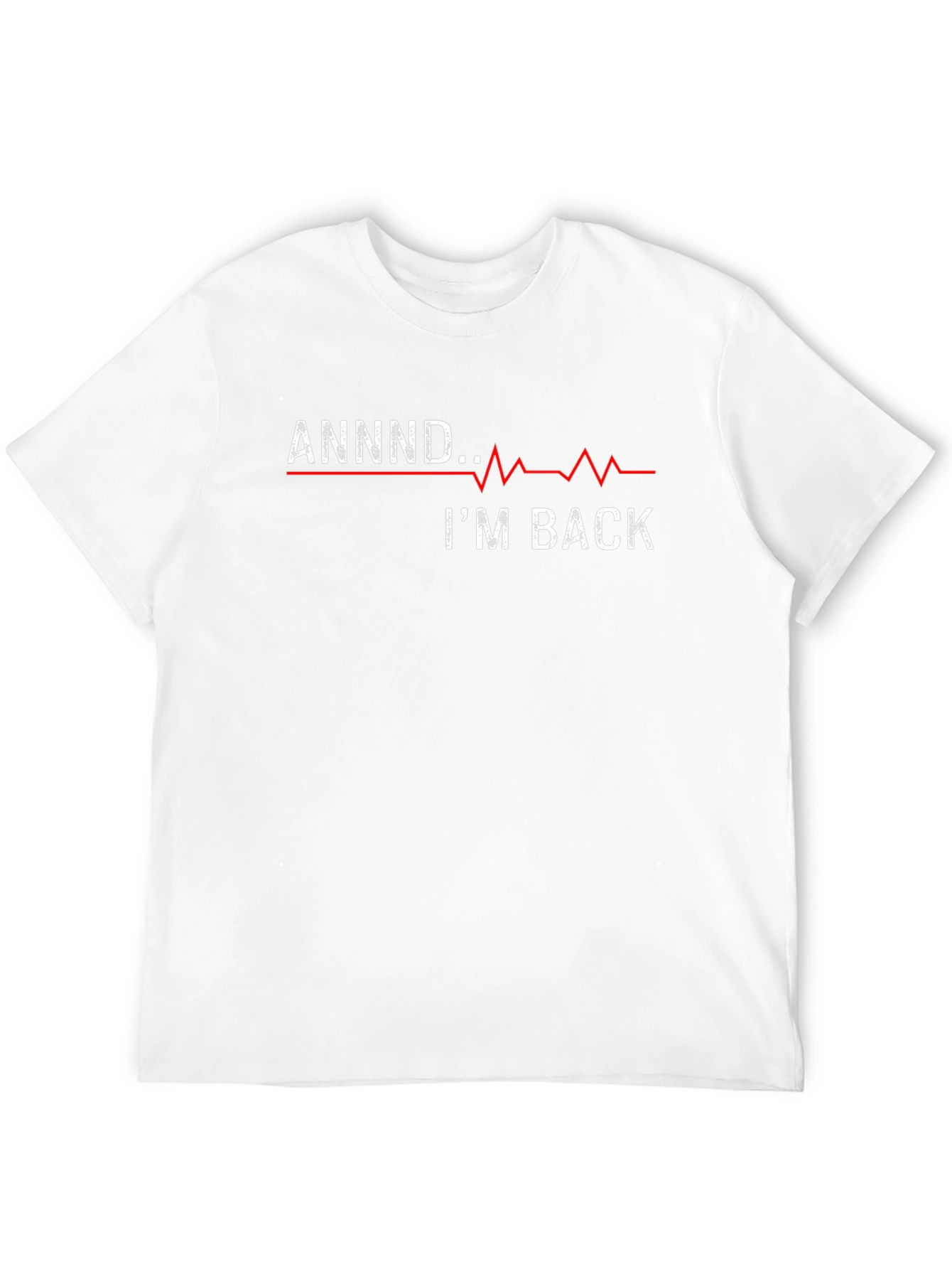 ANNDD Im Back Graphic Print T-Shirt