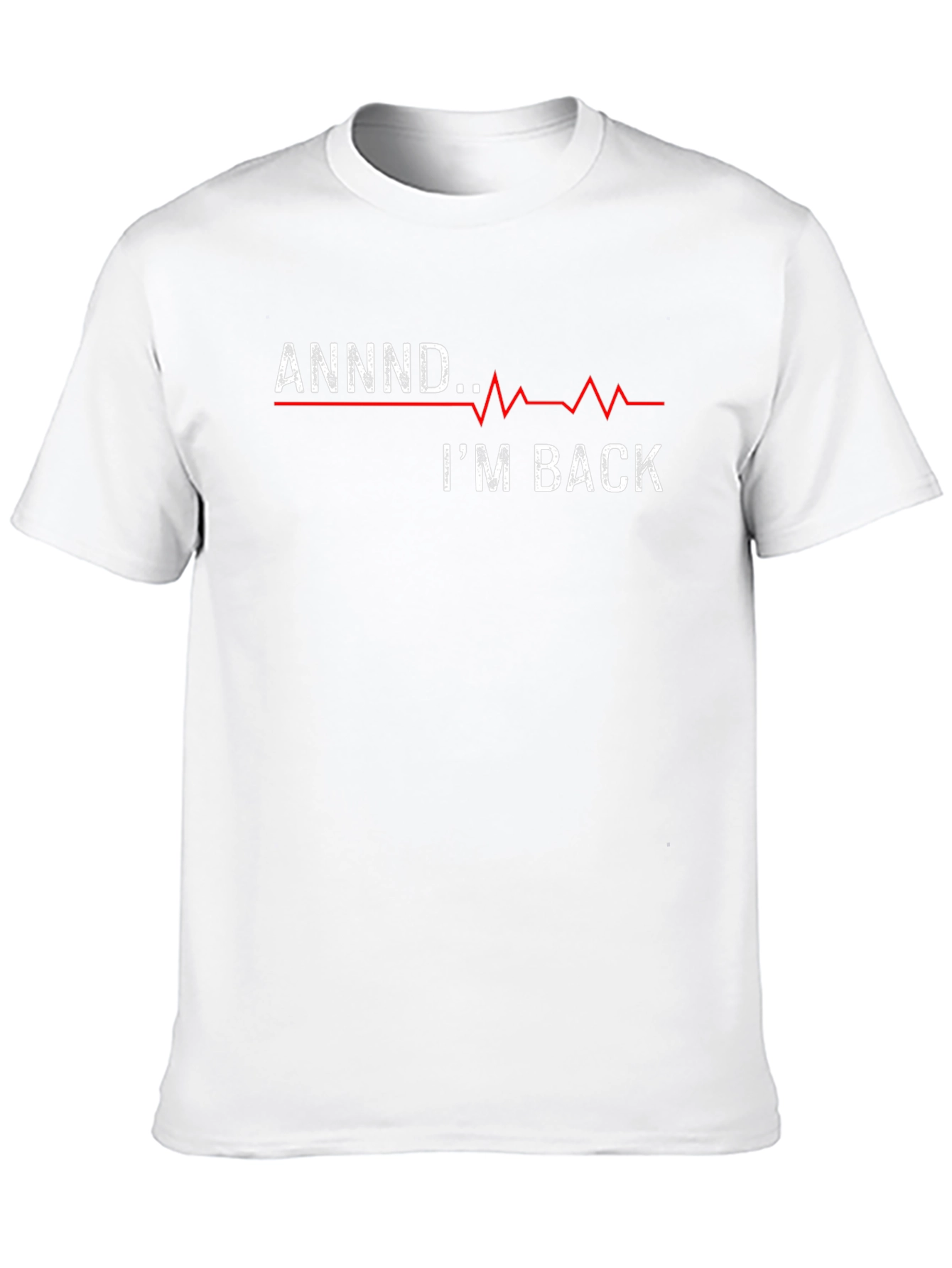 ANNDD Im Back Graphic Print T-Shirt
