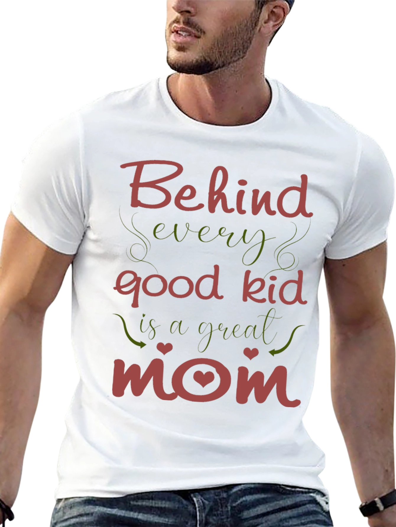 Behind Every Good Kid - Mom T-Shirt