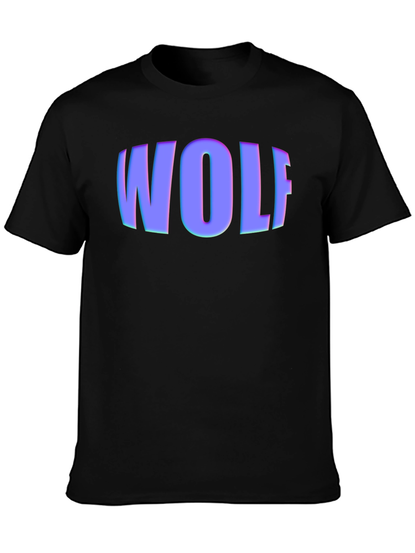 Wolf Graphic Black T-Shirt