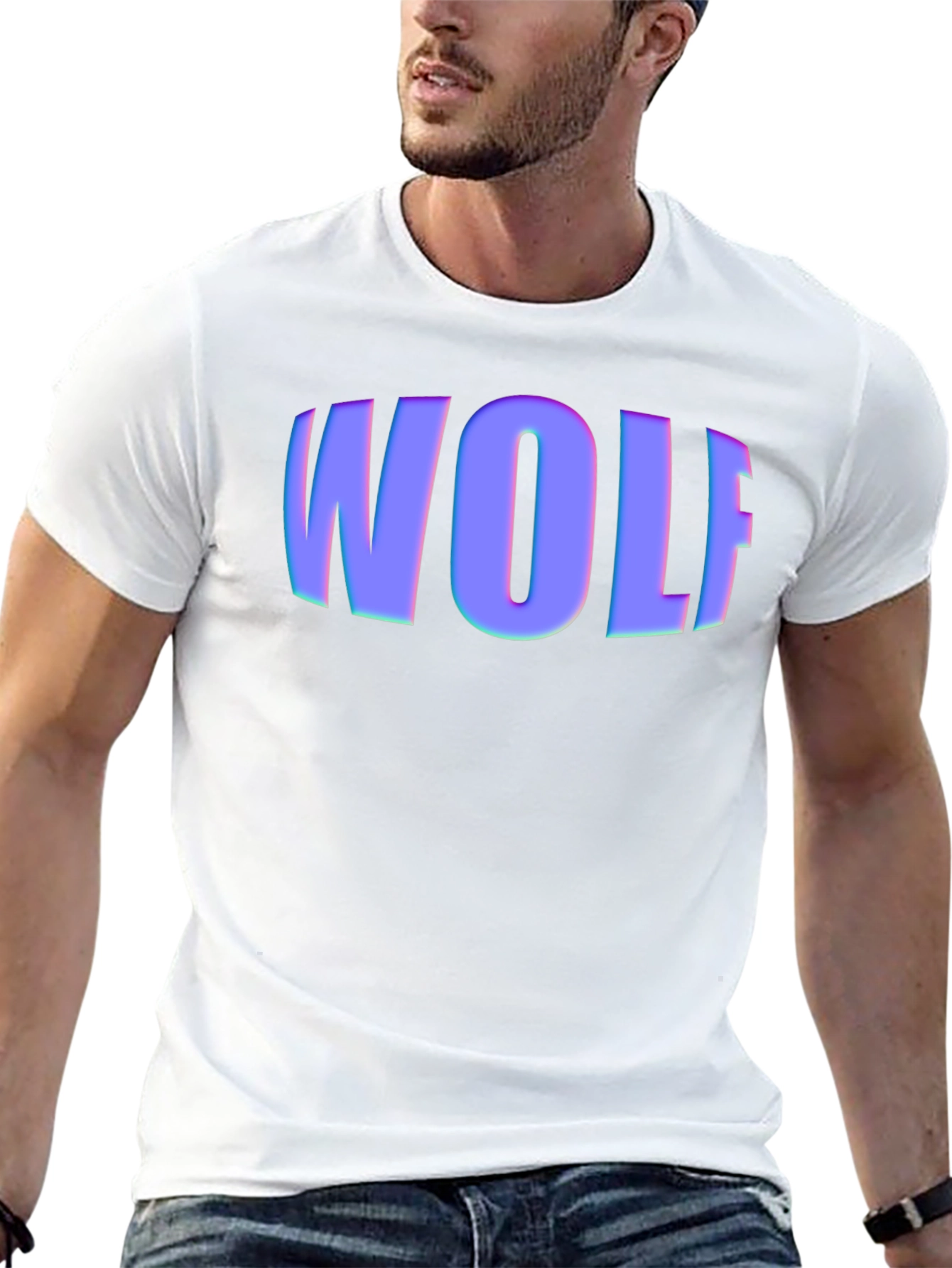 Wolf Graphic Black T-Shirt