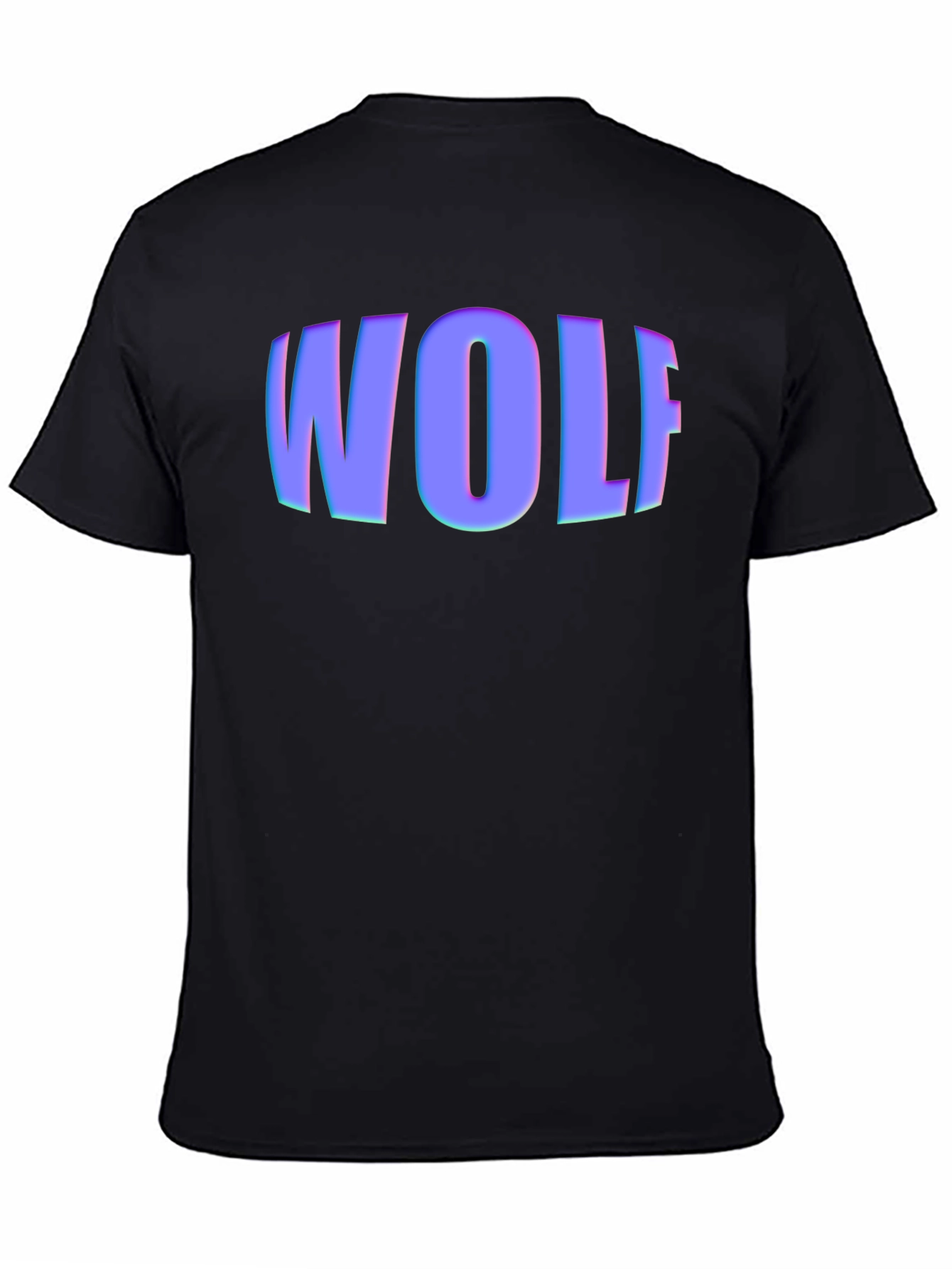 Wolf Graphic Black T-Shirt