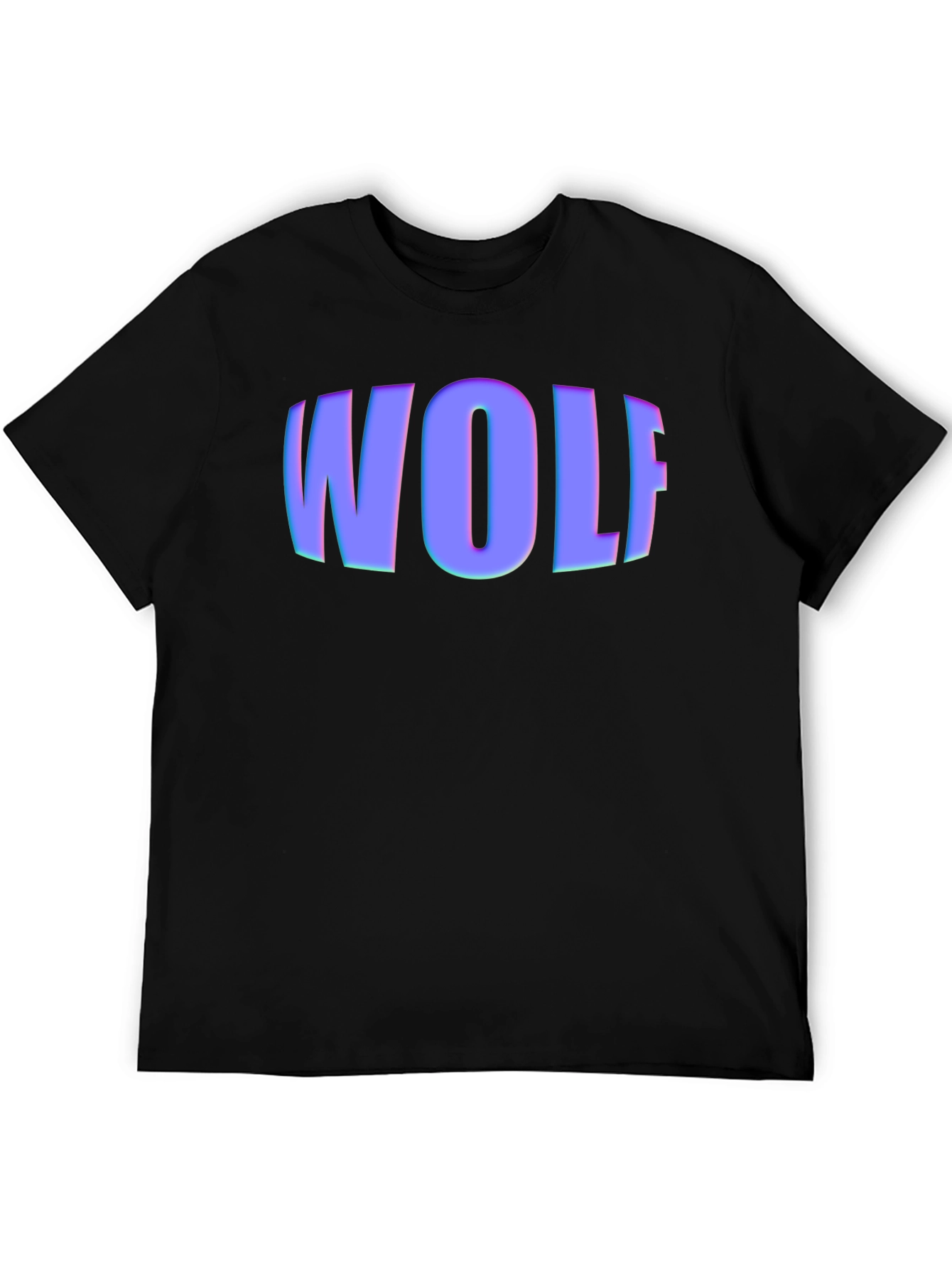Wolf Graphic Black T-Shirt