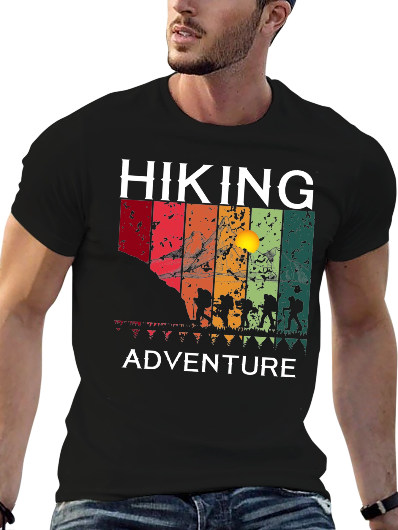 Hiking Adventure Graphic T-Shirt
