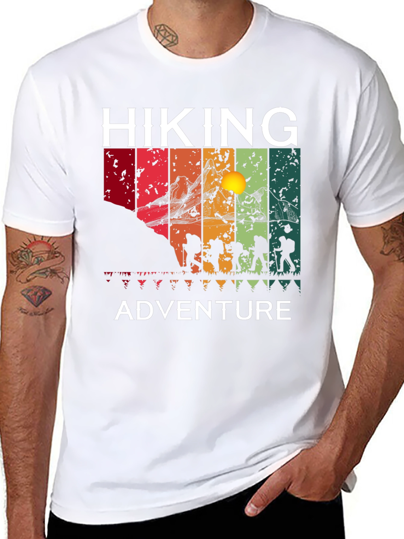 Hiking Adventure Graphic T-Shirt