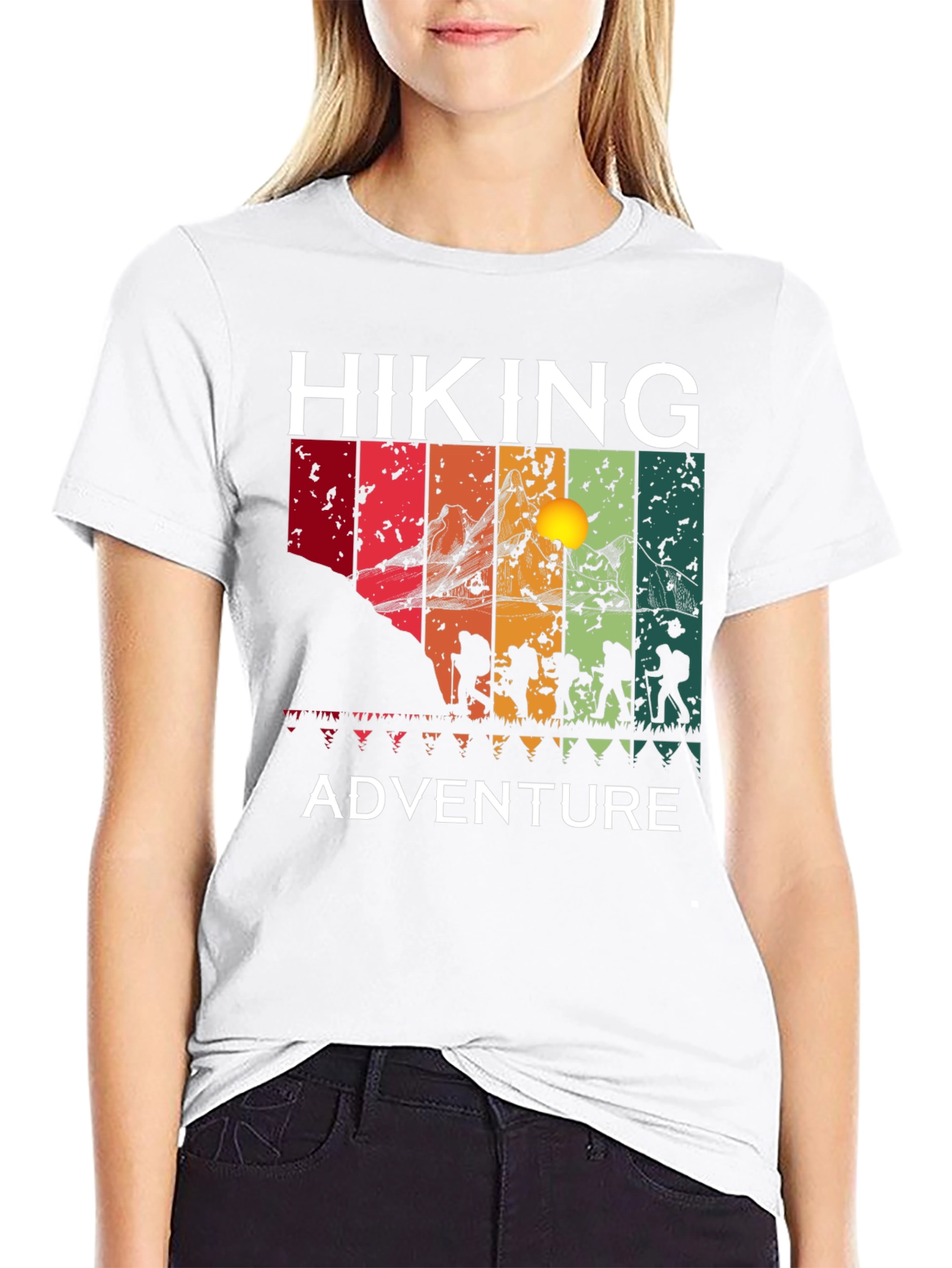 Hiking Adventure Graphic T-Shirt