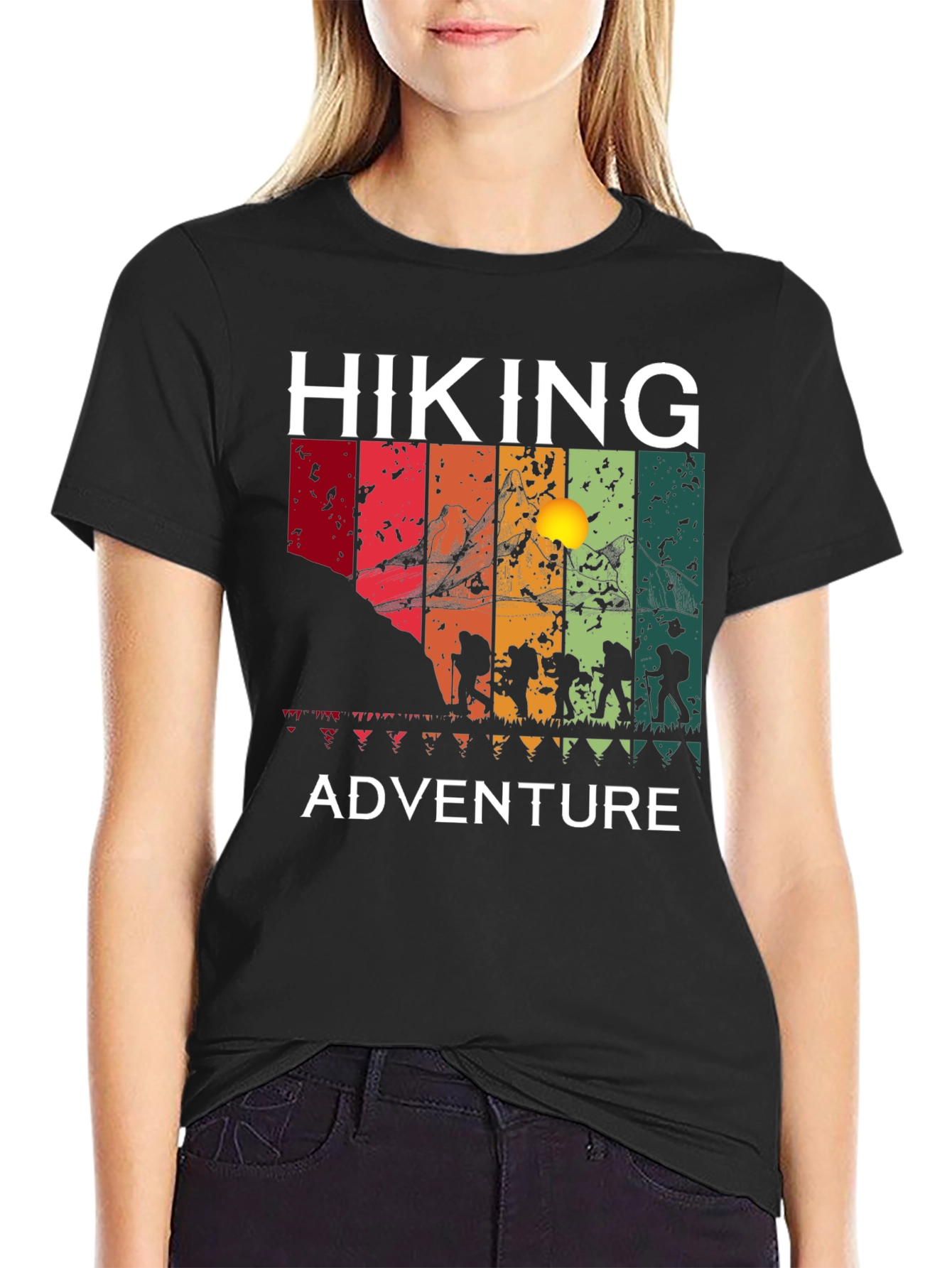 Hiking Adventure Graphic T-Shirt