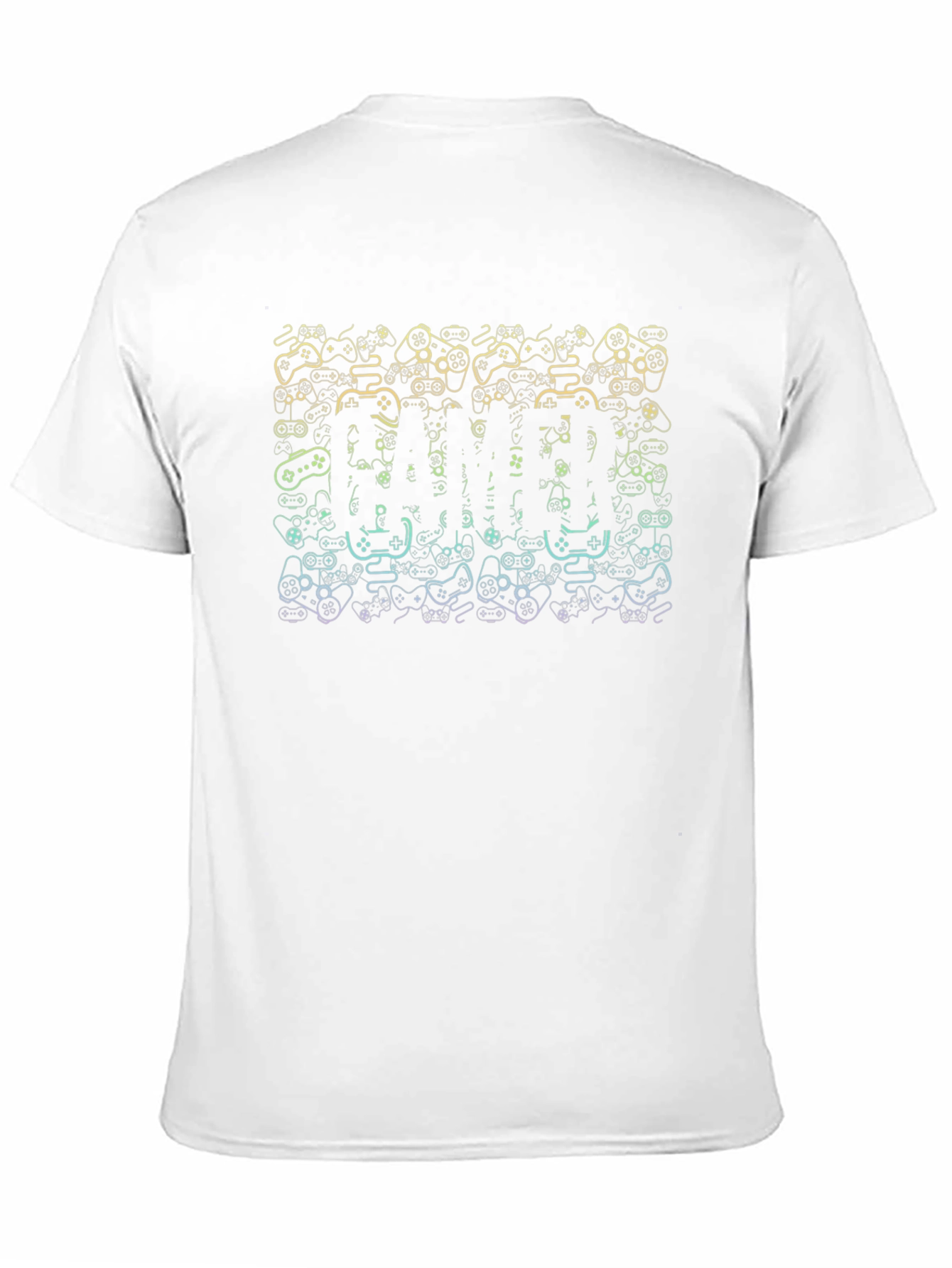 Gamer Controller Pattern T-Shirt