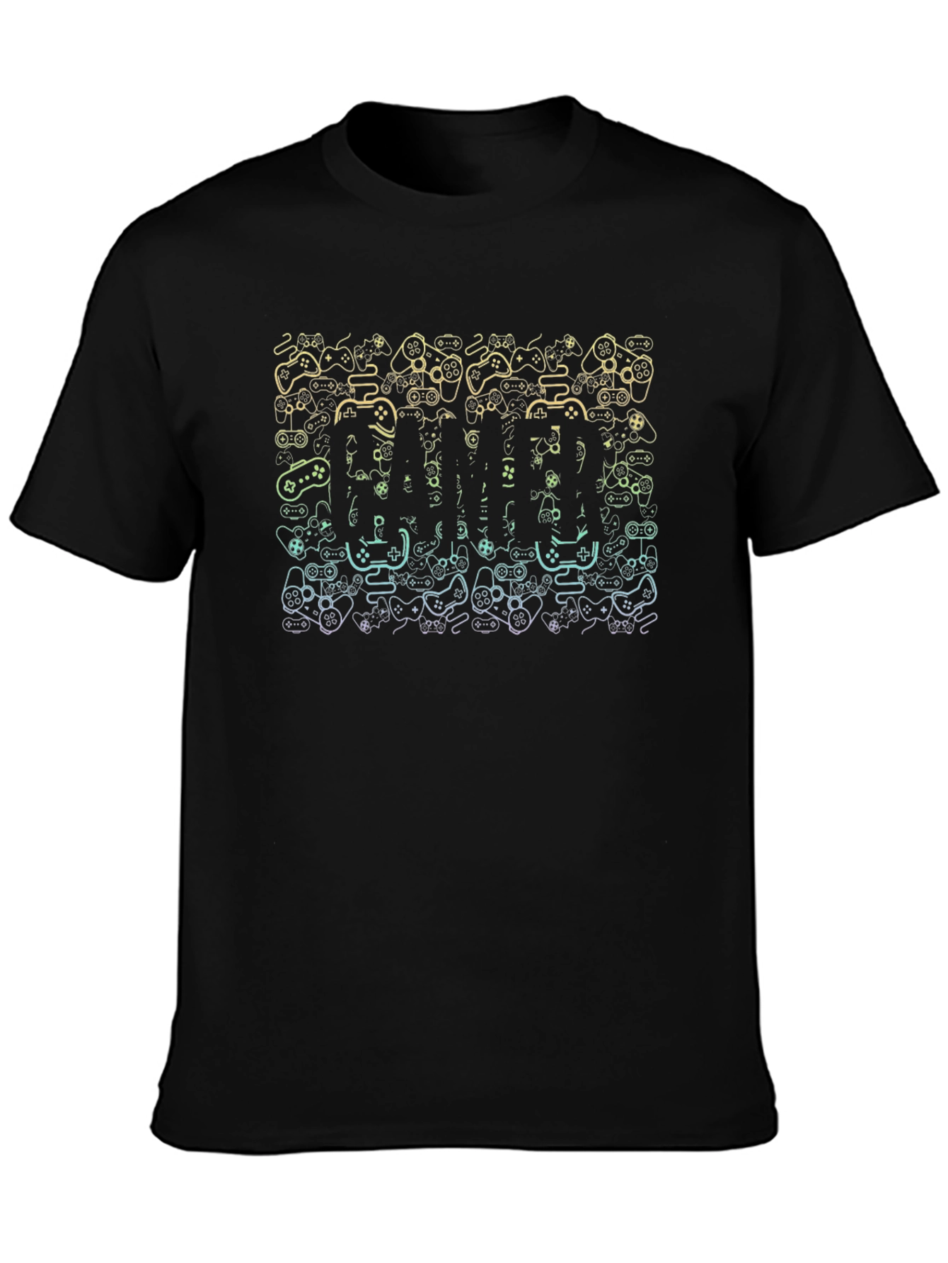 Gamer Controller Pattern T-Shirt