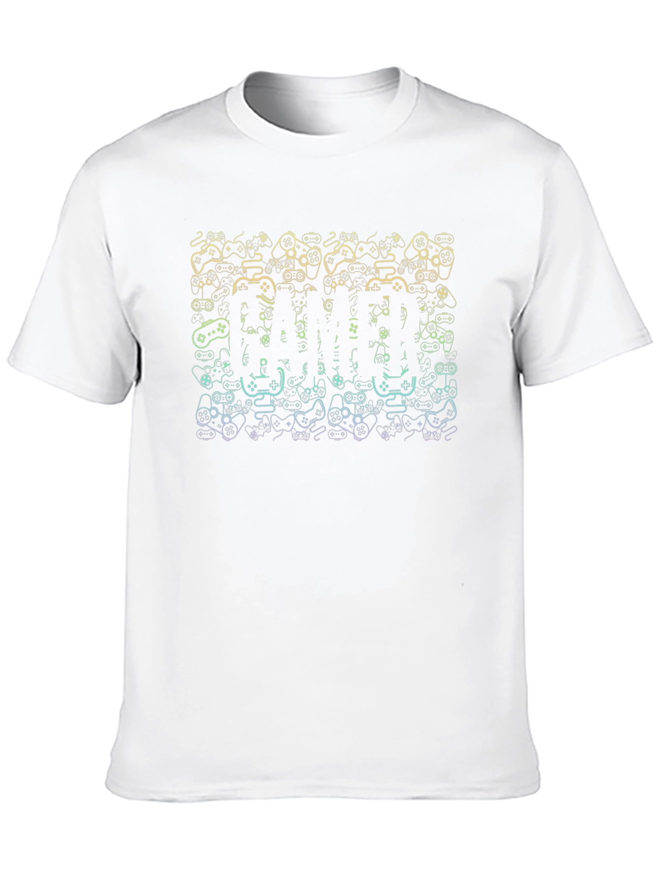 Gamer Controller Pattern T-Shirt