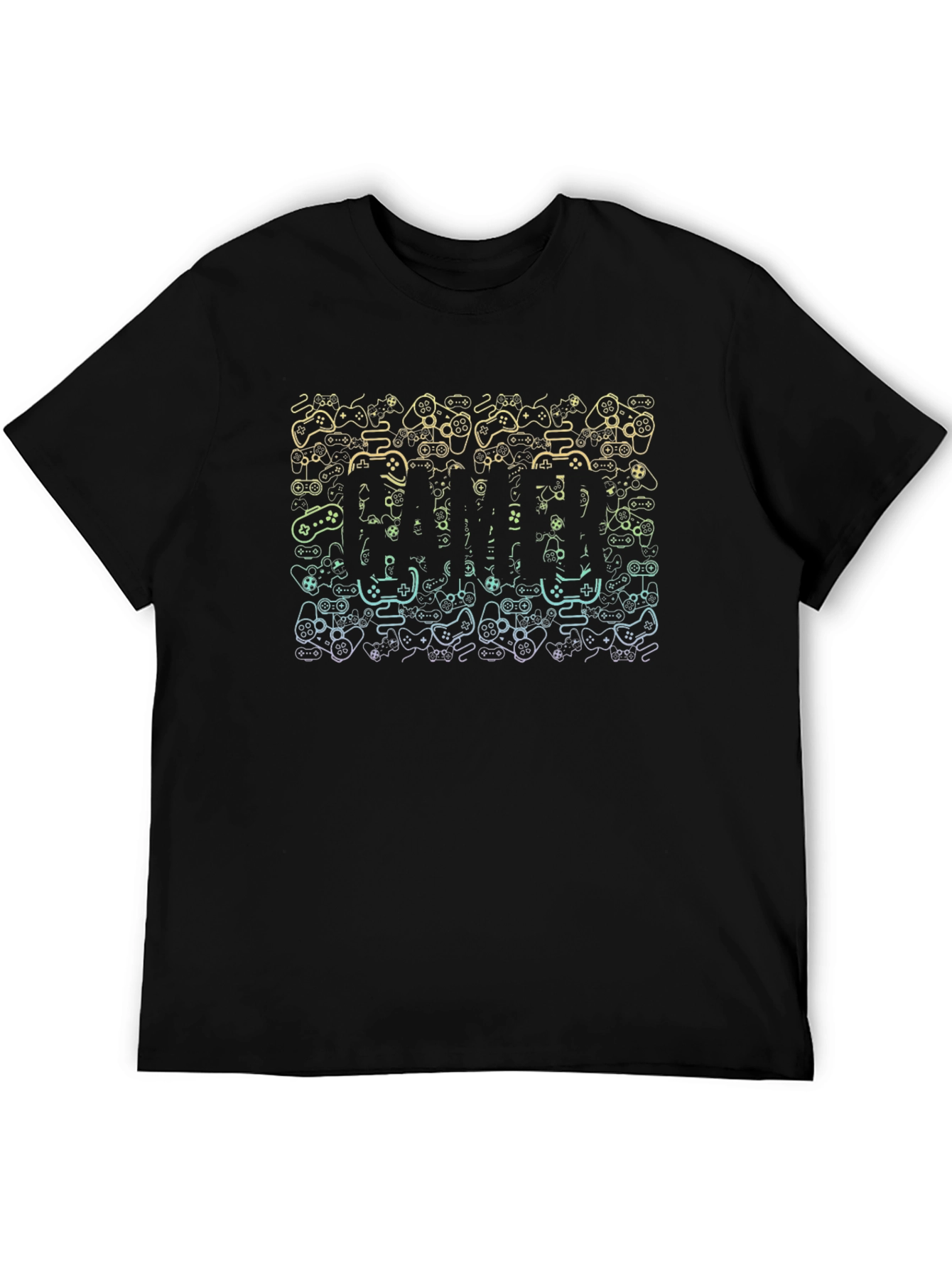 Gamer Controller Pattern T-Shirt