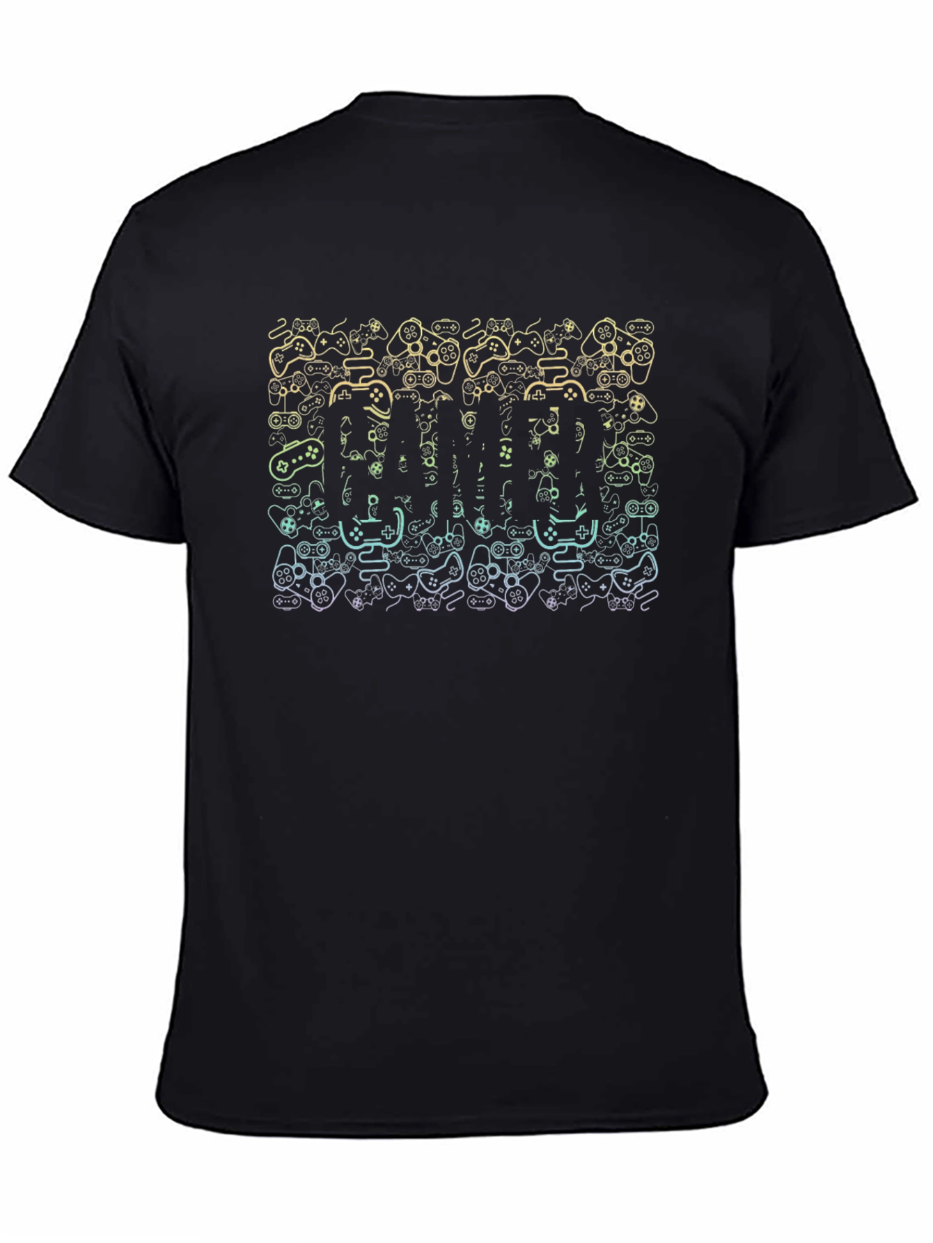 Gamer Controller Pattern T-Shirt