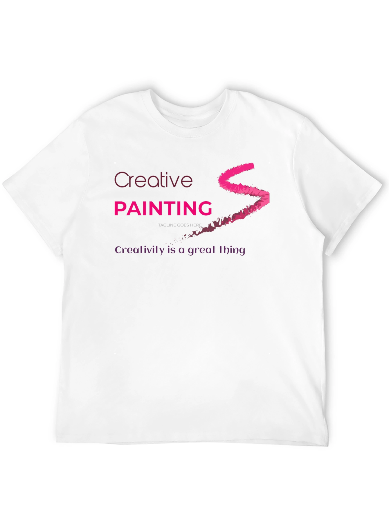 Creative Painting T-Shirt - Creativity is a Great Thing