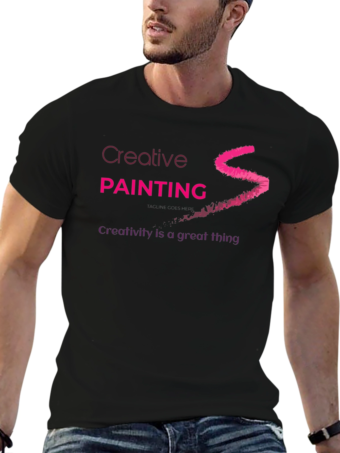 Creative Painting T-Shirt - Creativity is a Great Thing