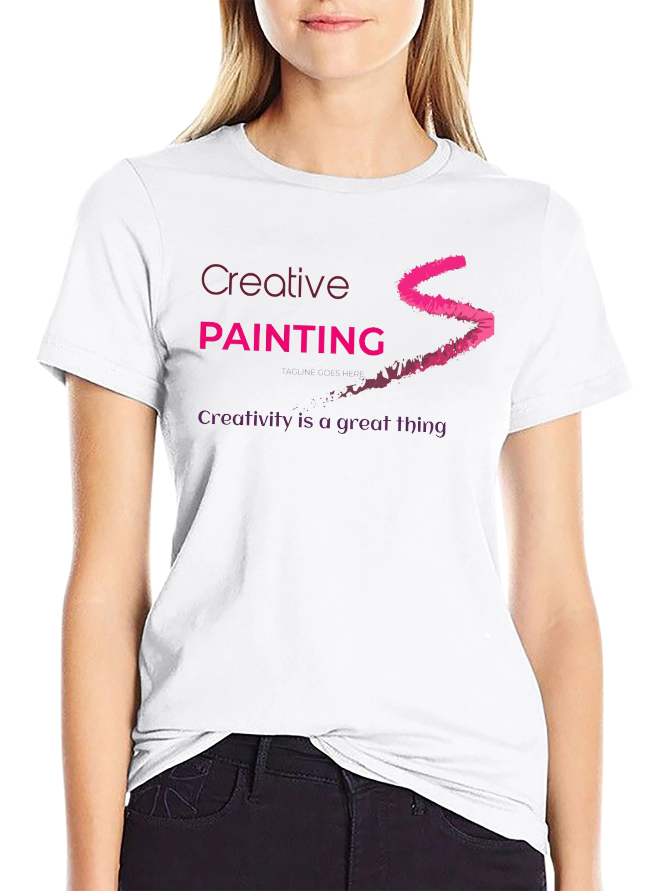 Creative Painting T-Shirt - Creativity is a Great Thing