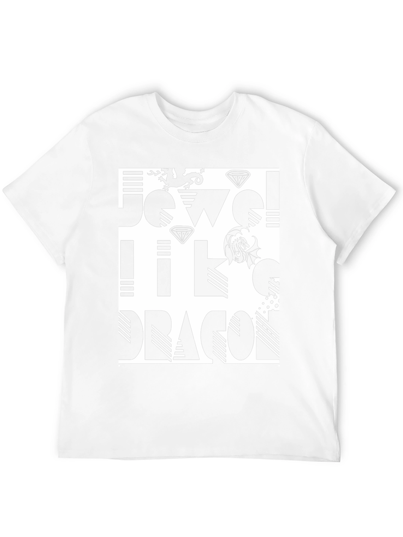 Jewel Like Dragon Graphic T-Shirt