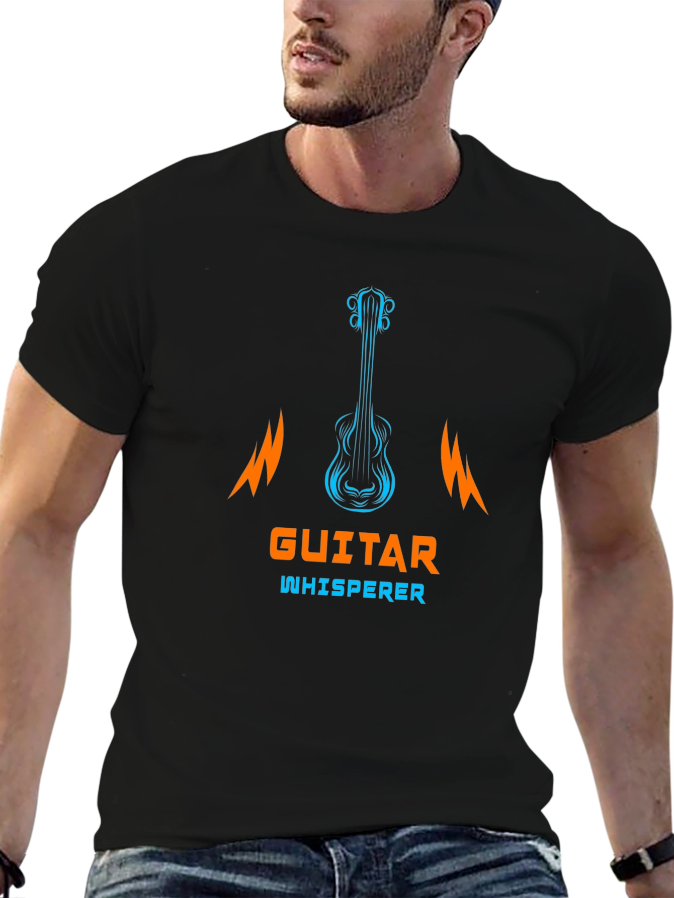 Guitar Whisperer Graphic T-Shirt