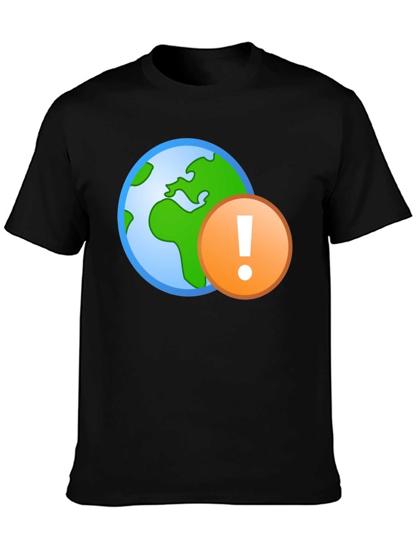 Earth Error T-Shirt - Planet Warning Graphic Tee