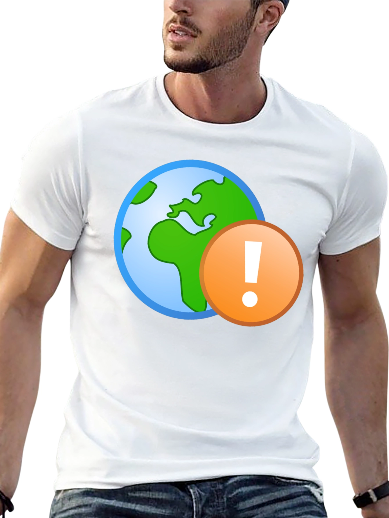 Earth Error T-Shirt - Planet Warning Graphic Tee