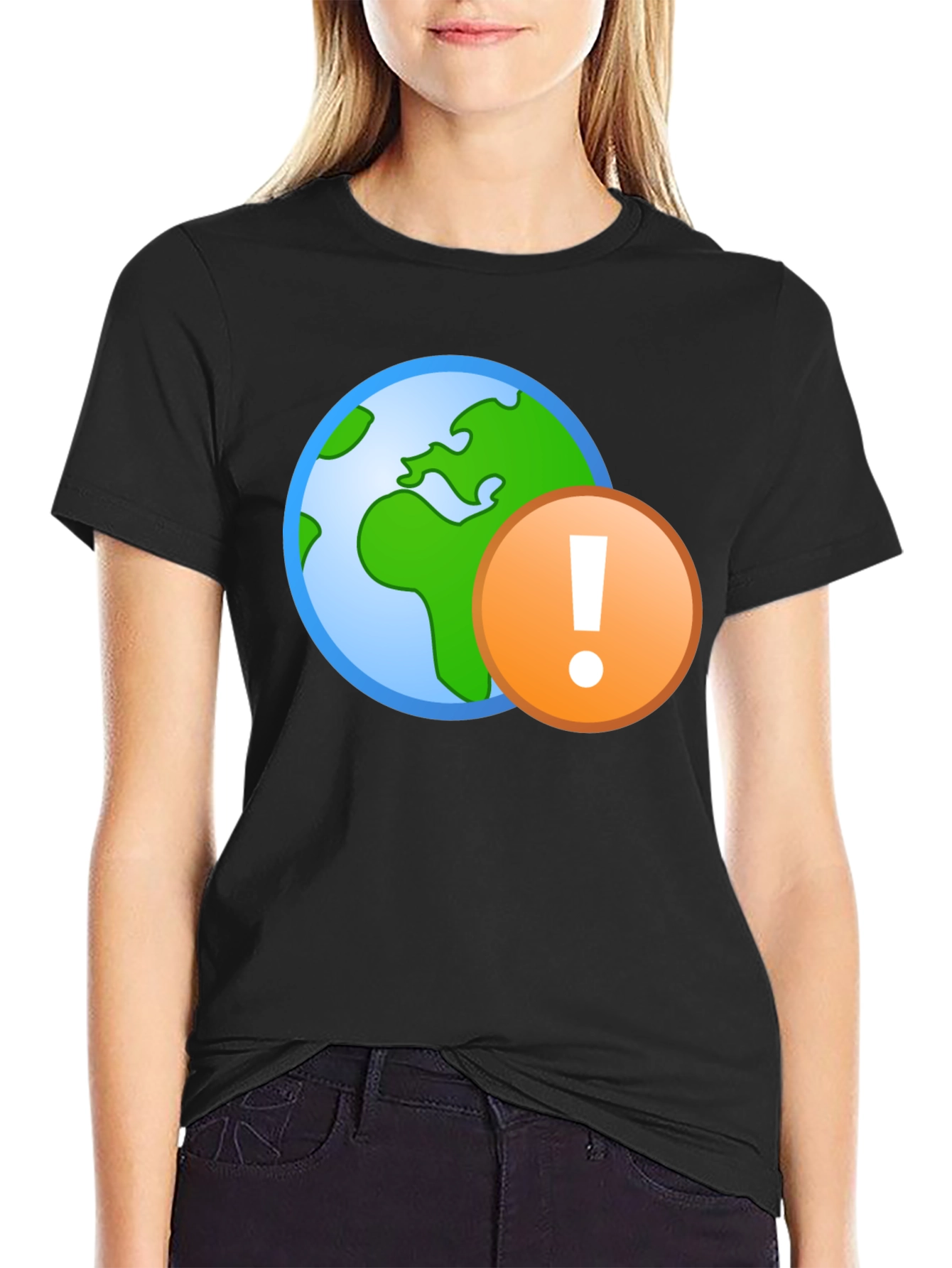 Earth Error T-Shirt - Planet Warning Graphic Tee