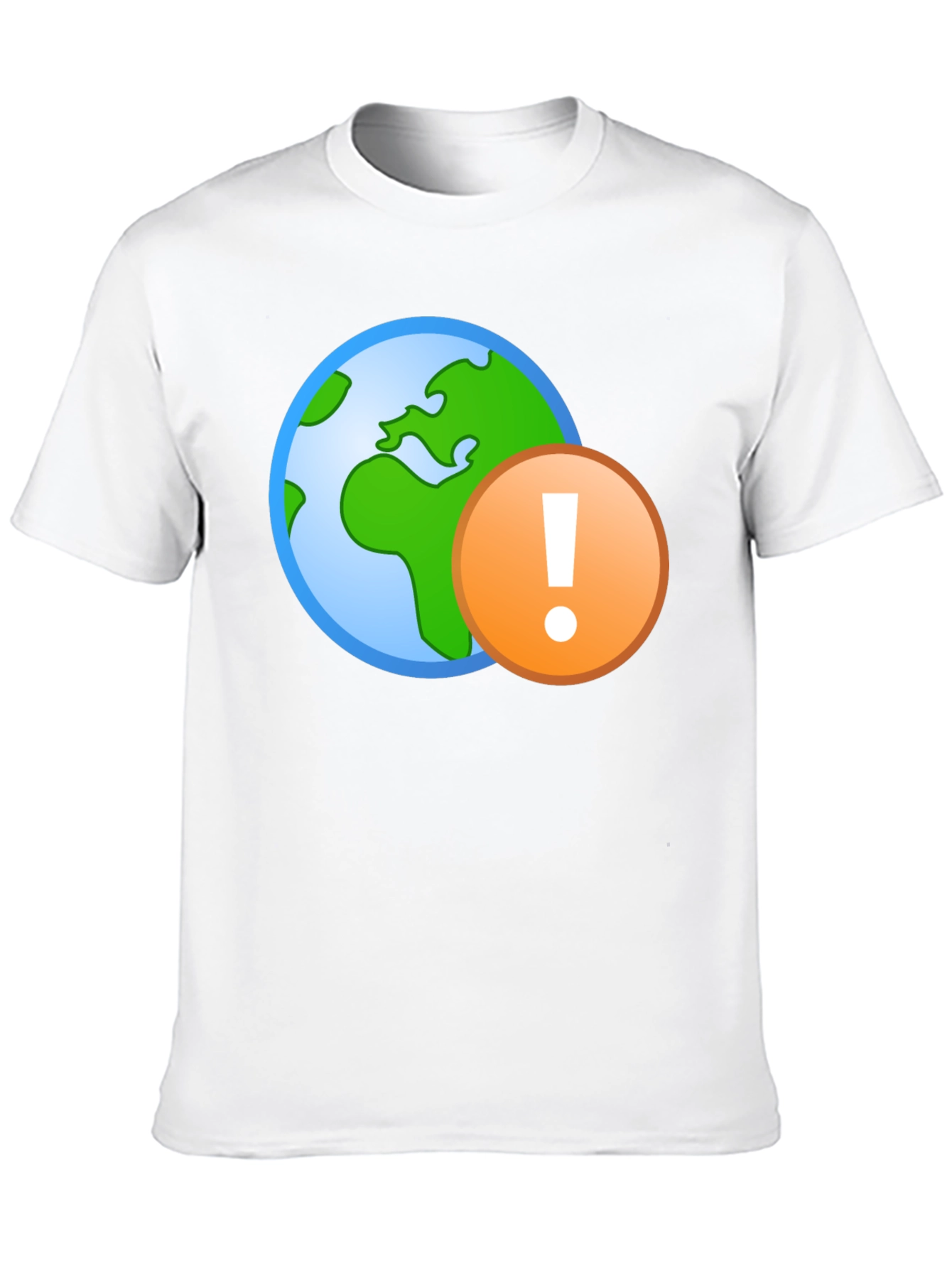 Earth Error T-Shirt - Planet Warning Graphic Tee