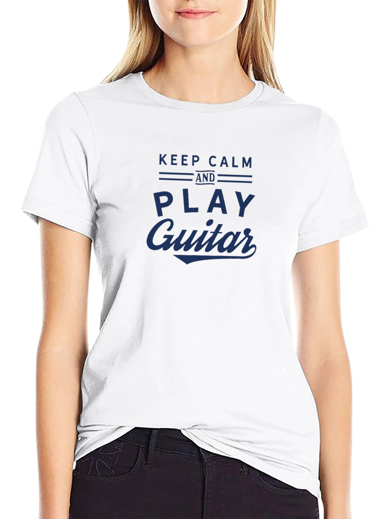 Keep Calm and Play Guitar T-Shirt