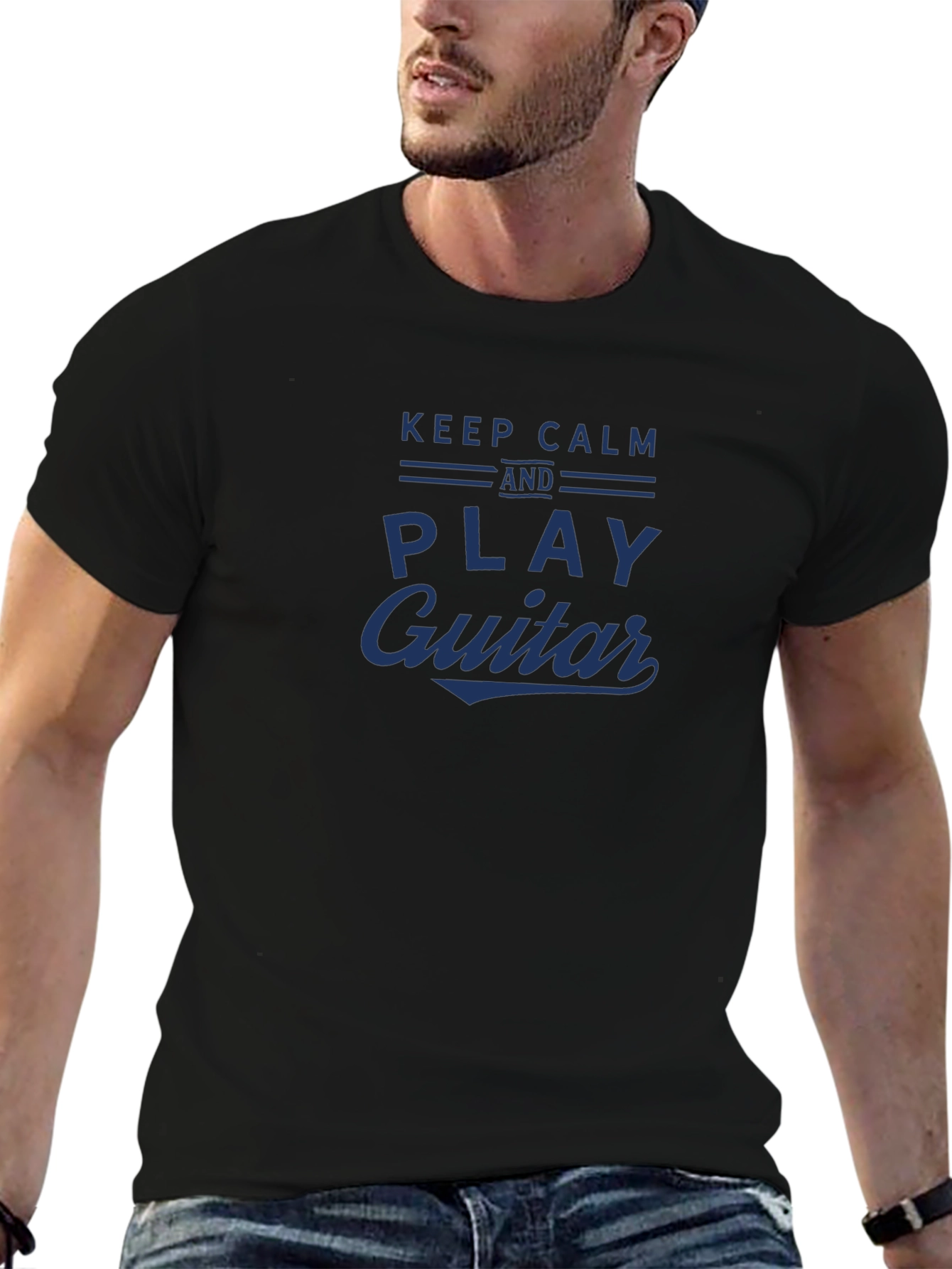 Keep Calm and Play Guitar T-Shirt