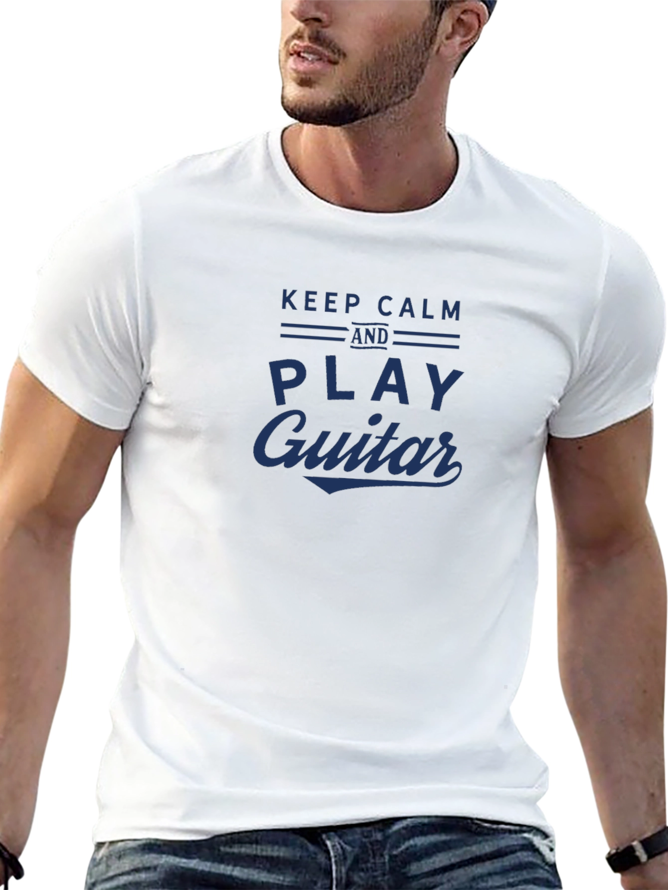 Keep Calm and Play Guitar T-Shirt