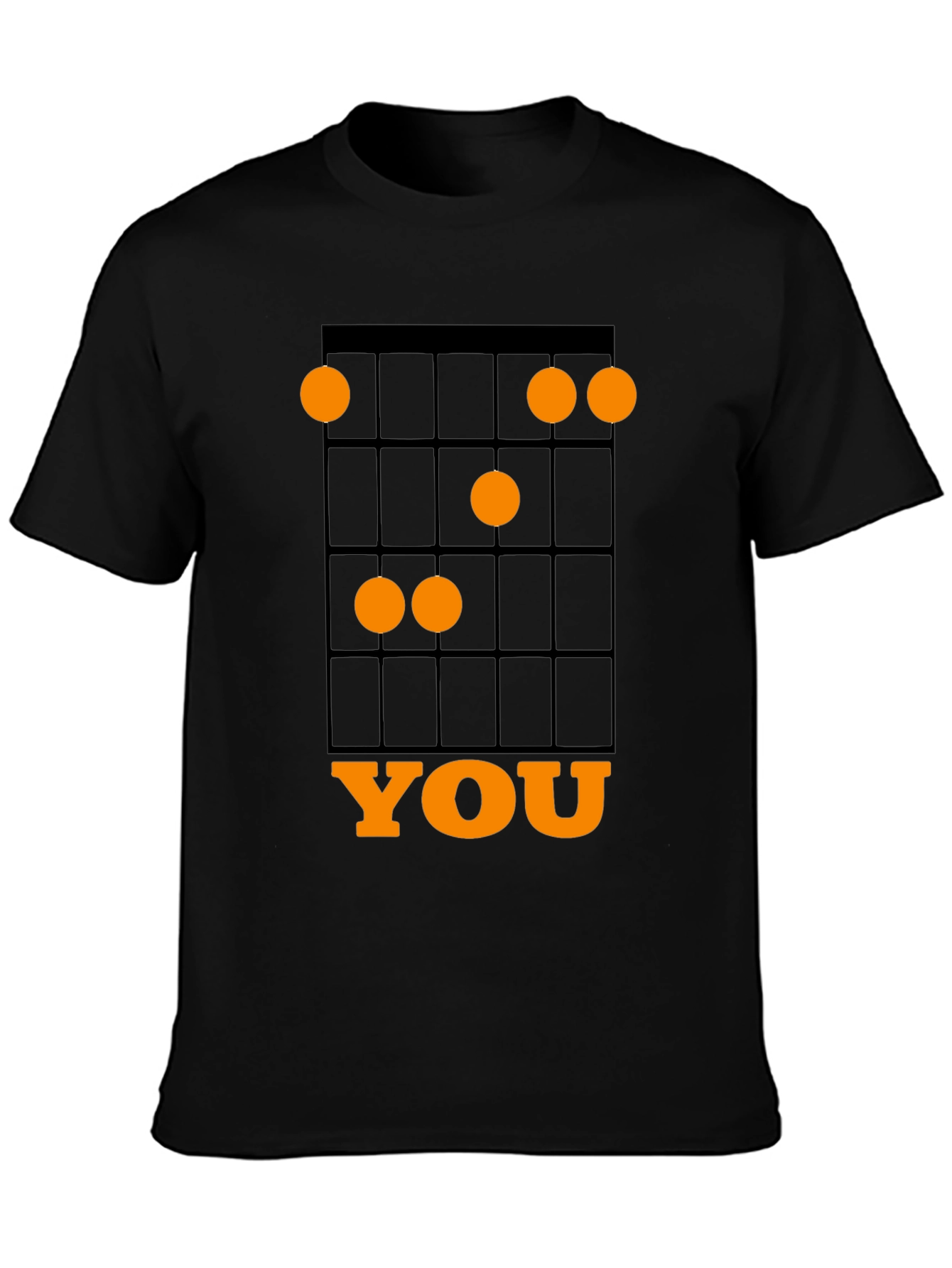 Guitar Chord You T-Shirt - Black