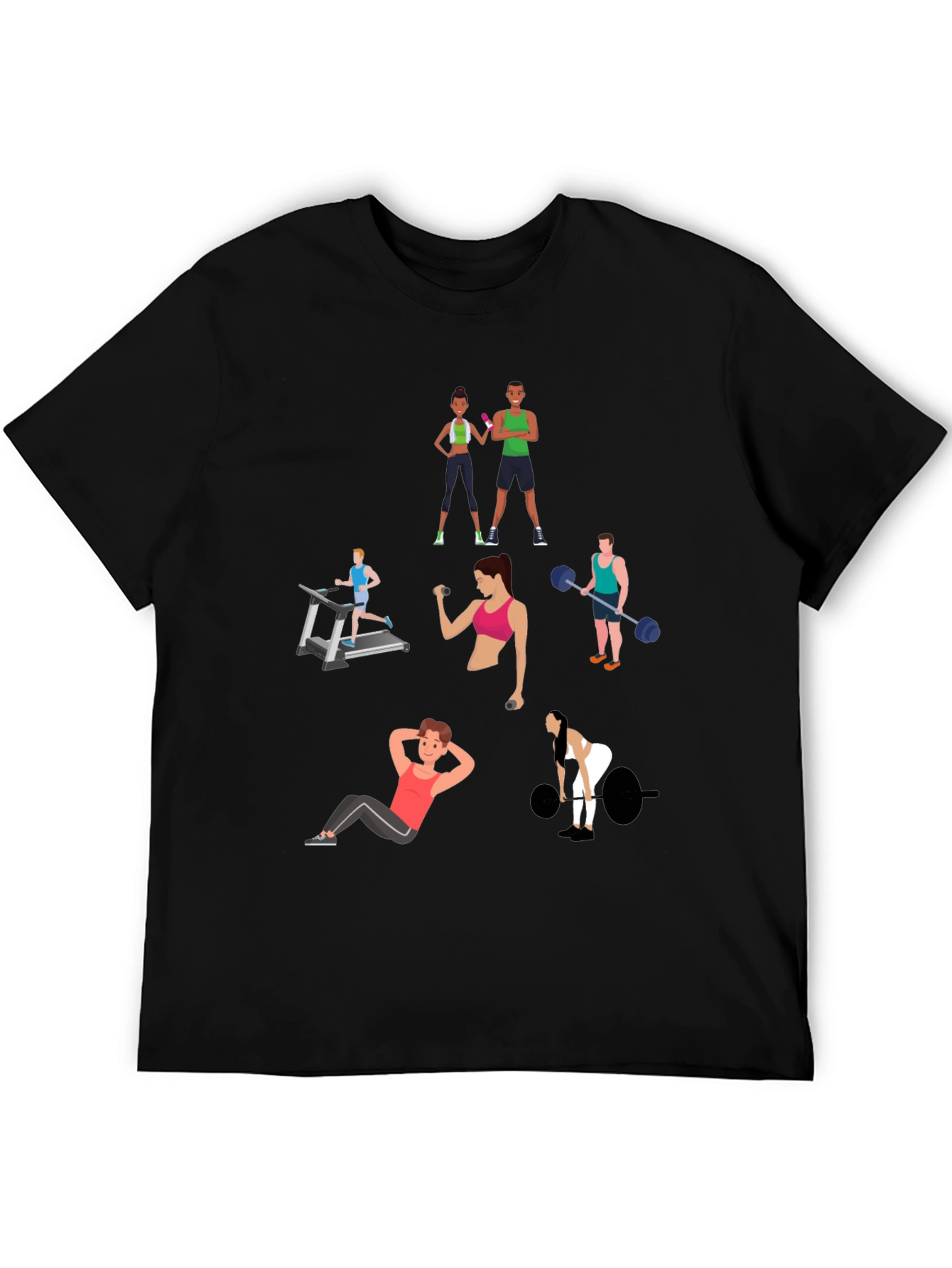 Workout Graphic T-Shirt
