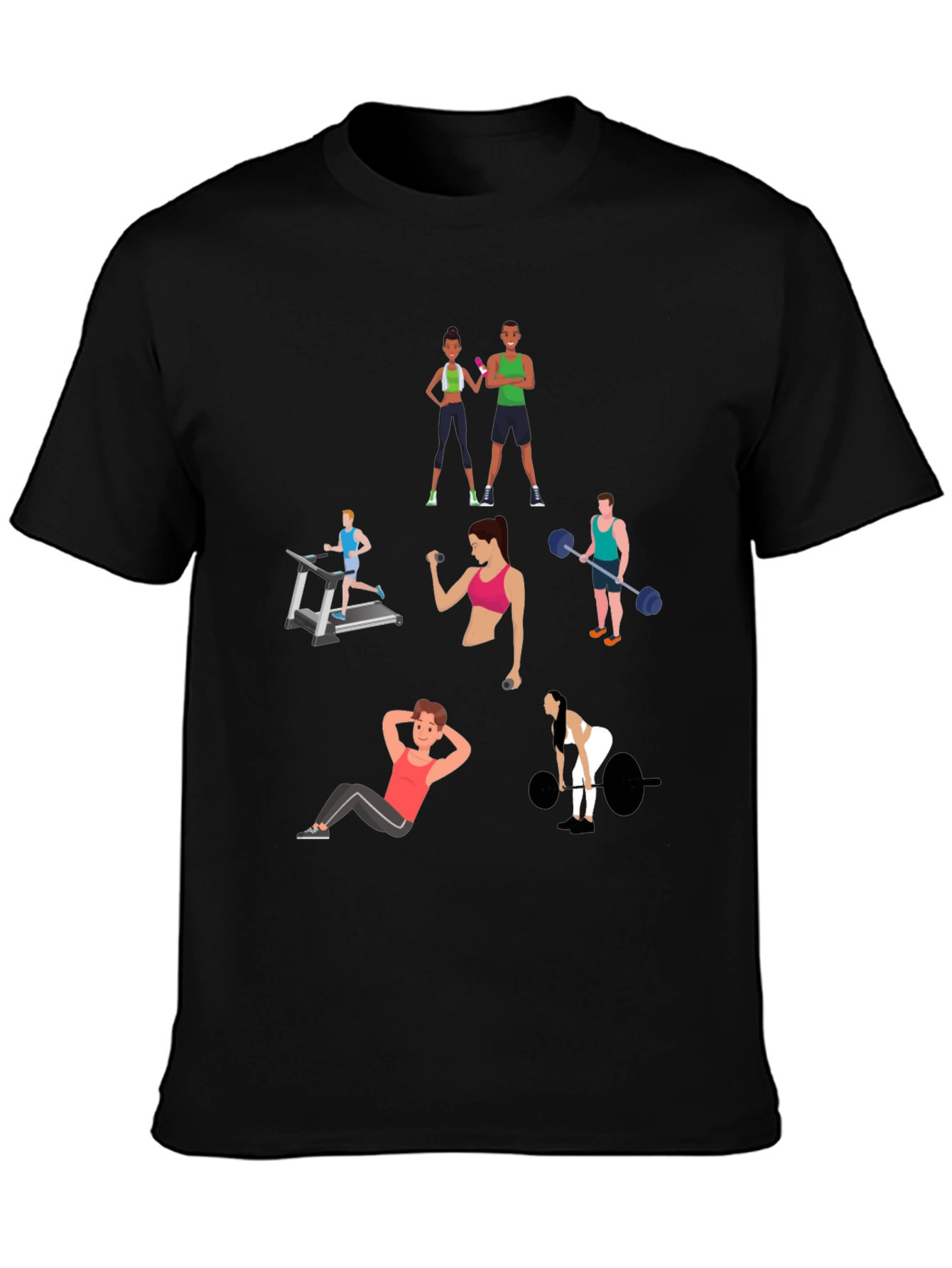 Workout Graphic T-Shirt