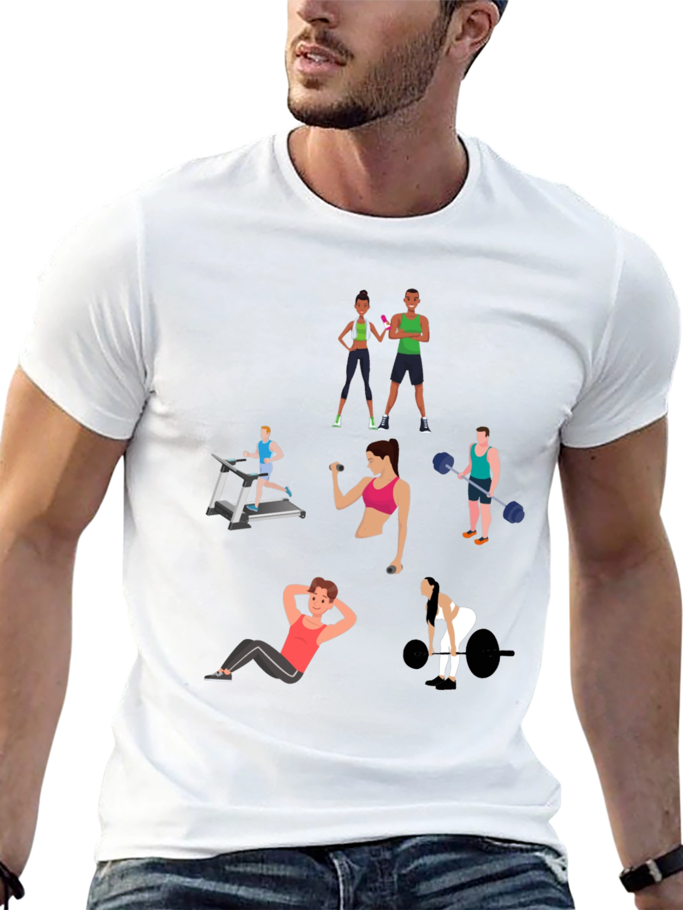 Workout Graphic T-Shirt