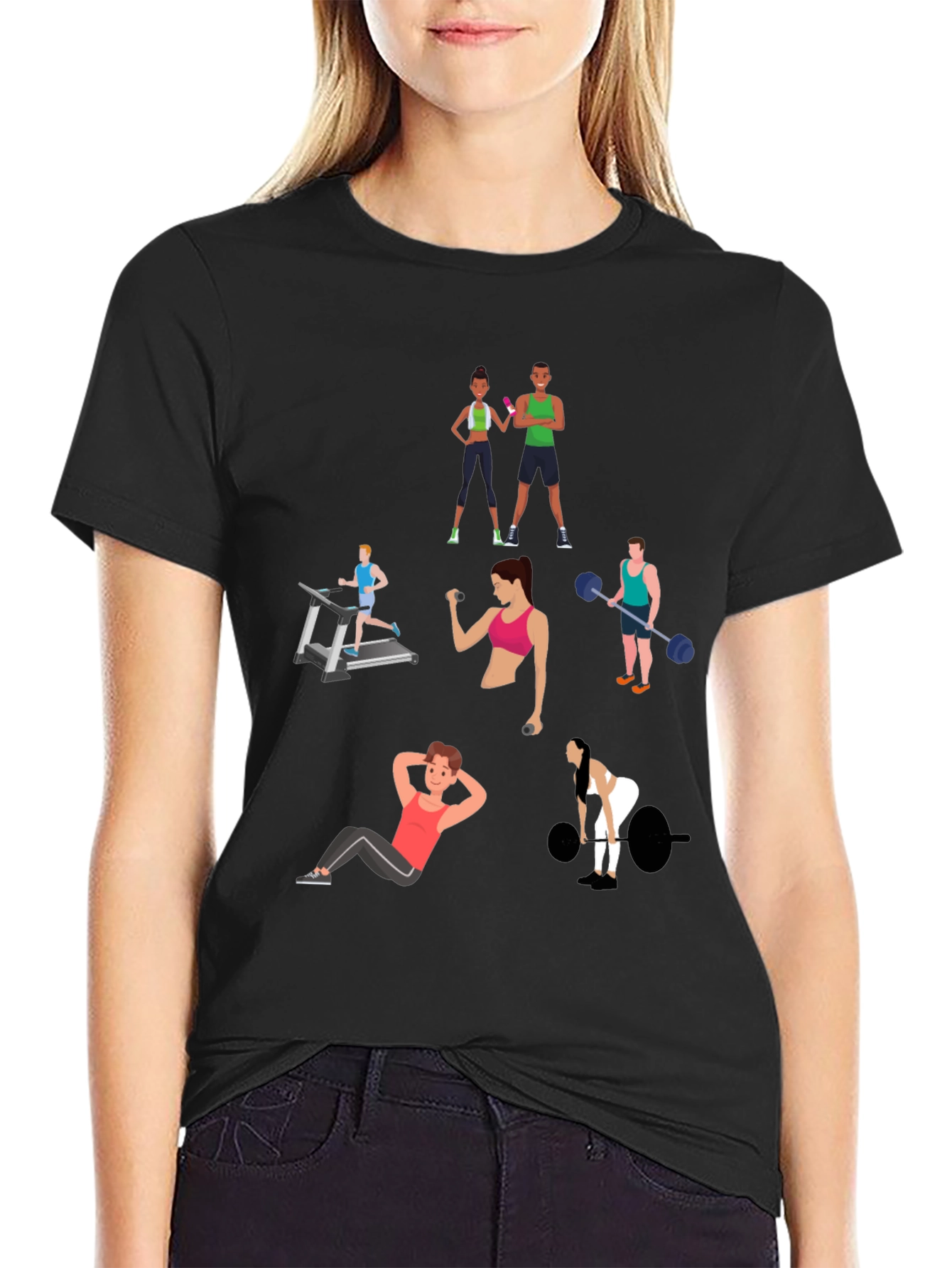 Workout Graphic T-Shirt