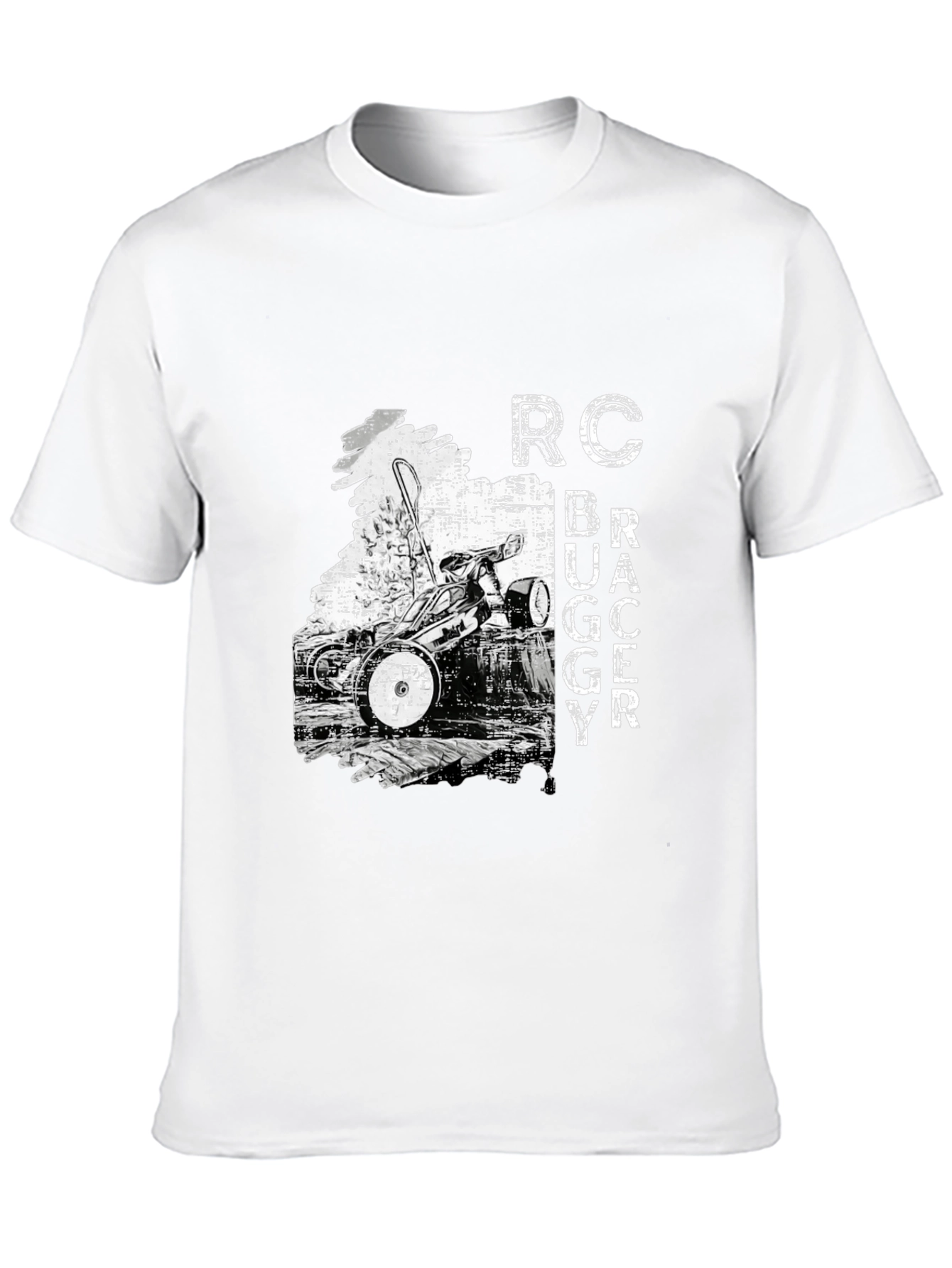 RC Buggy Racer Graphic T-Shirt - Black