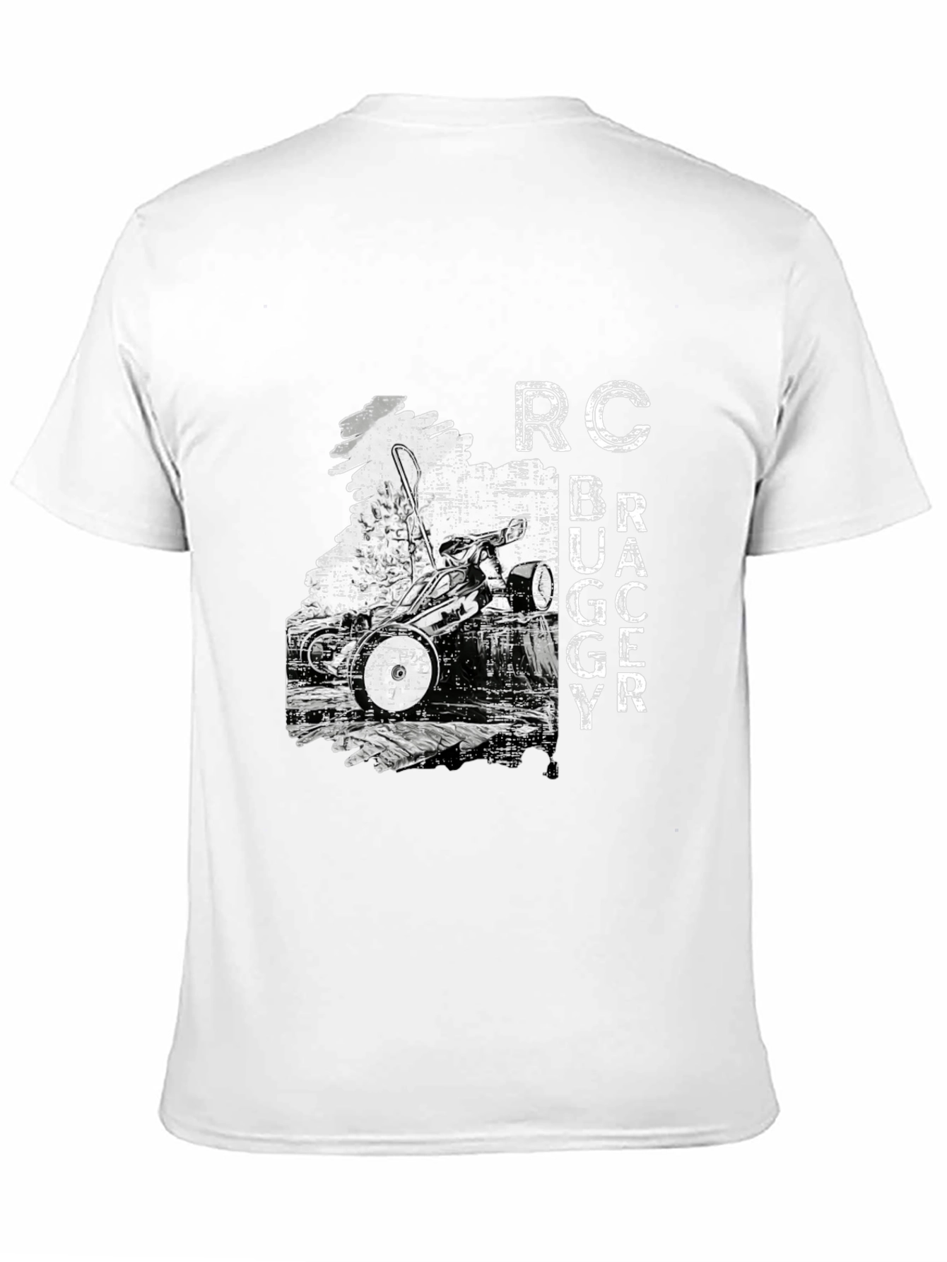 RC Buggy Racer Graphic T-Shirt - Black