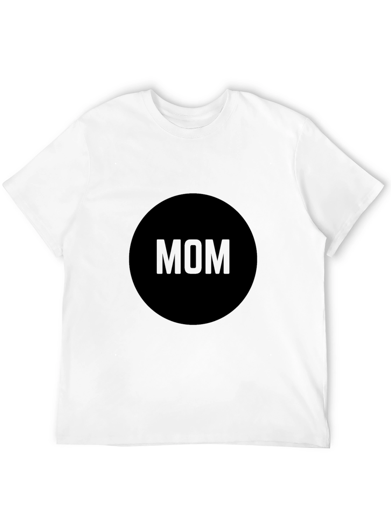 Black MOM T-Shirt - Simple Style Everyday Comfort