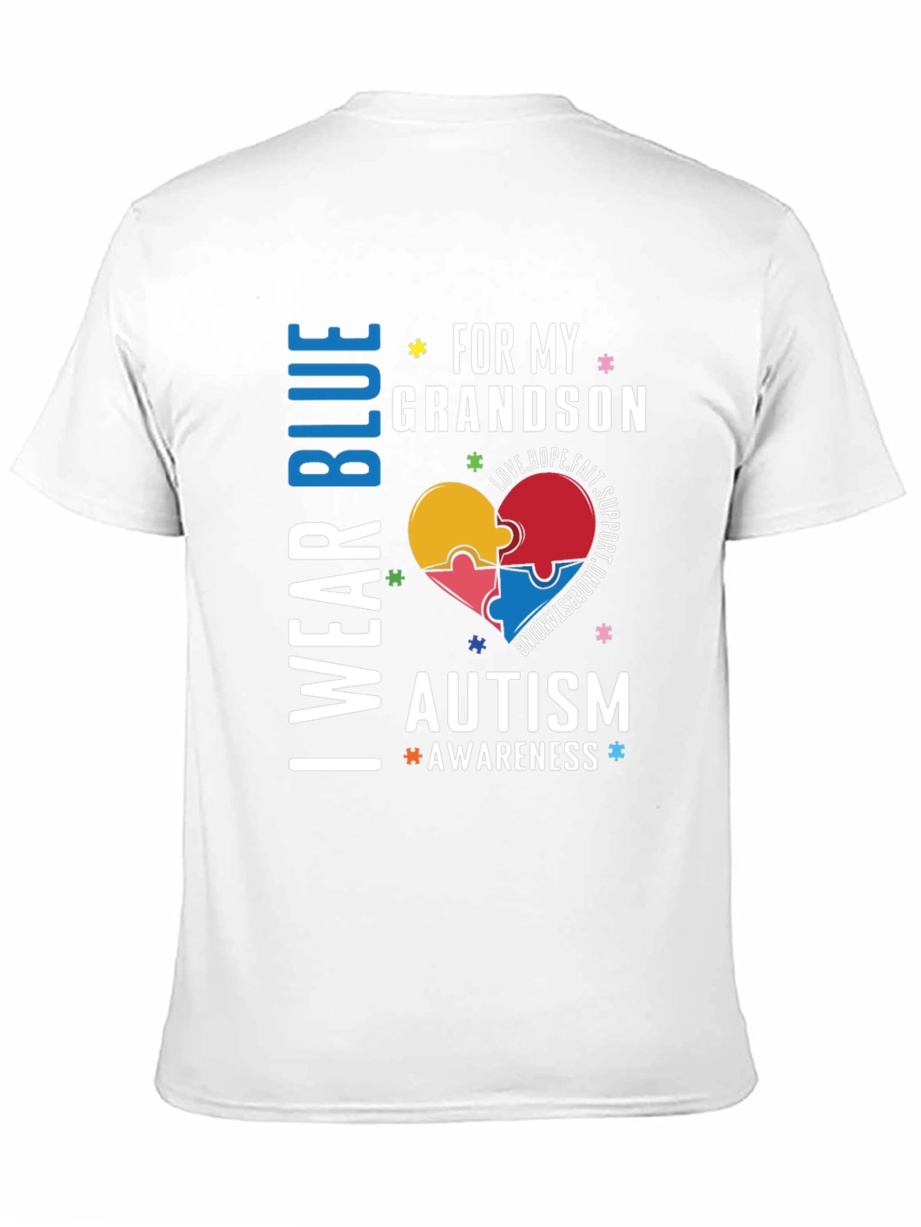 Autism Awareness Grandson T-Shirt