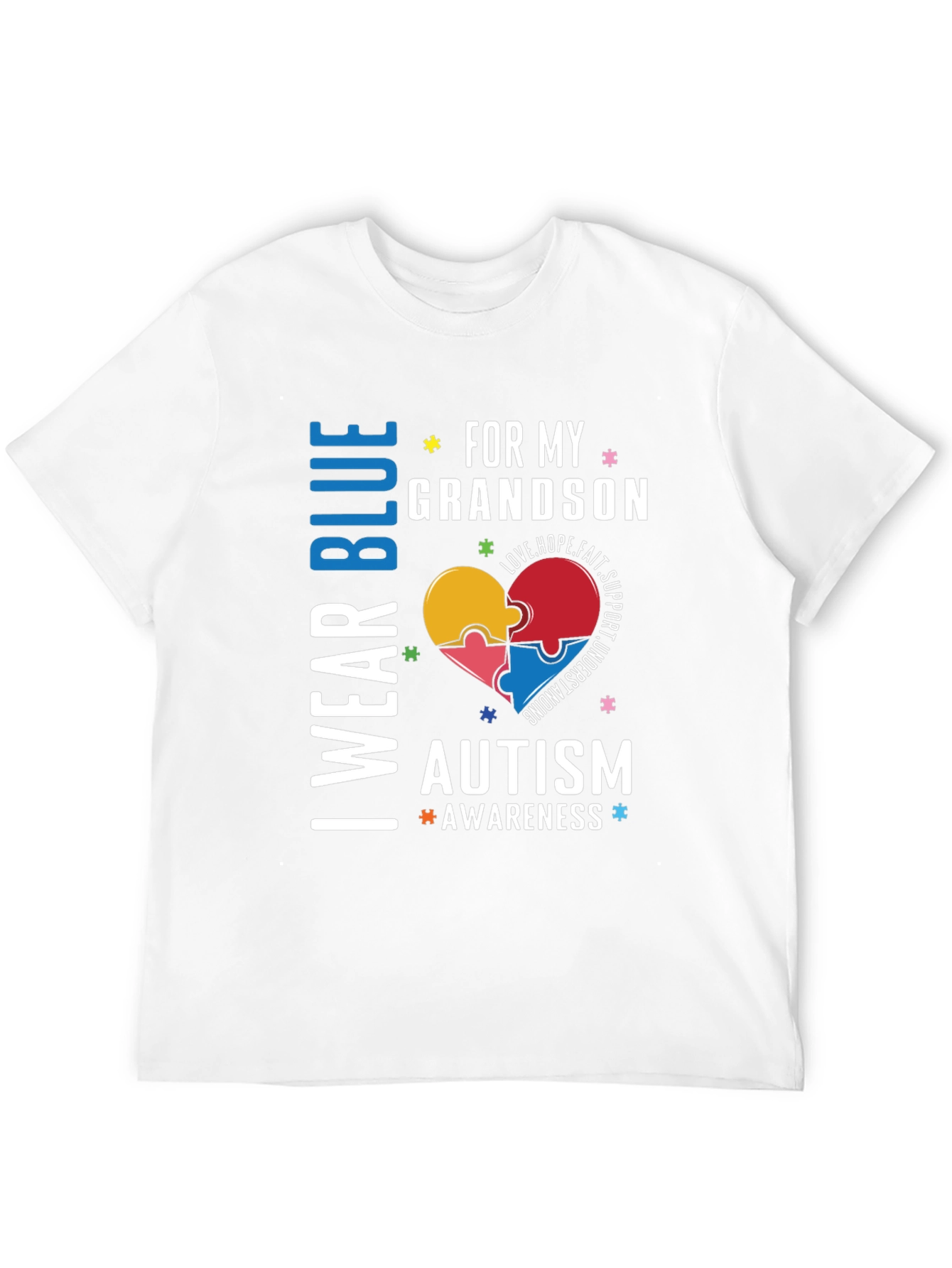 Autism Awareness Grandson T-Shirt