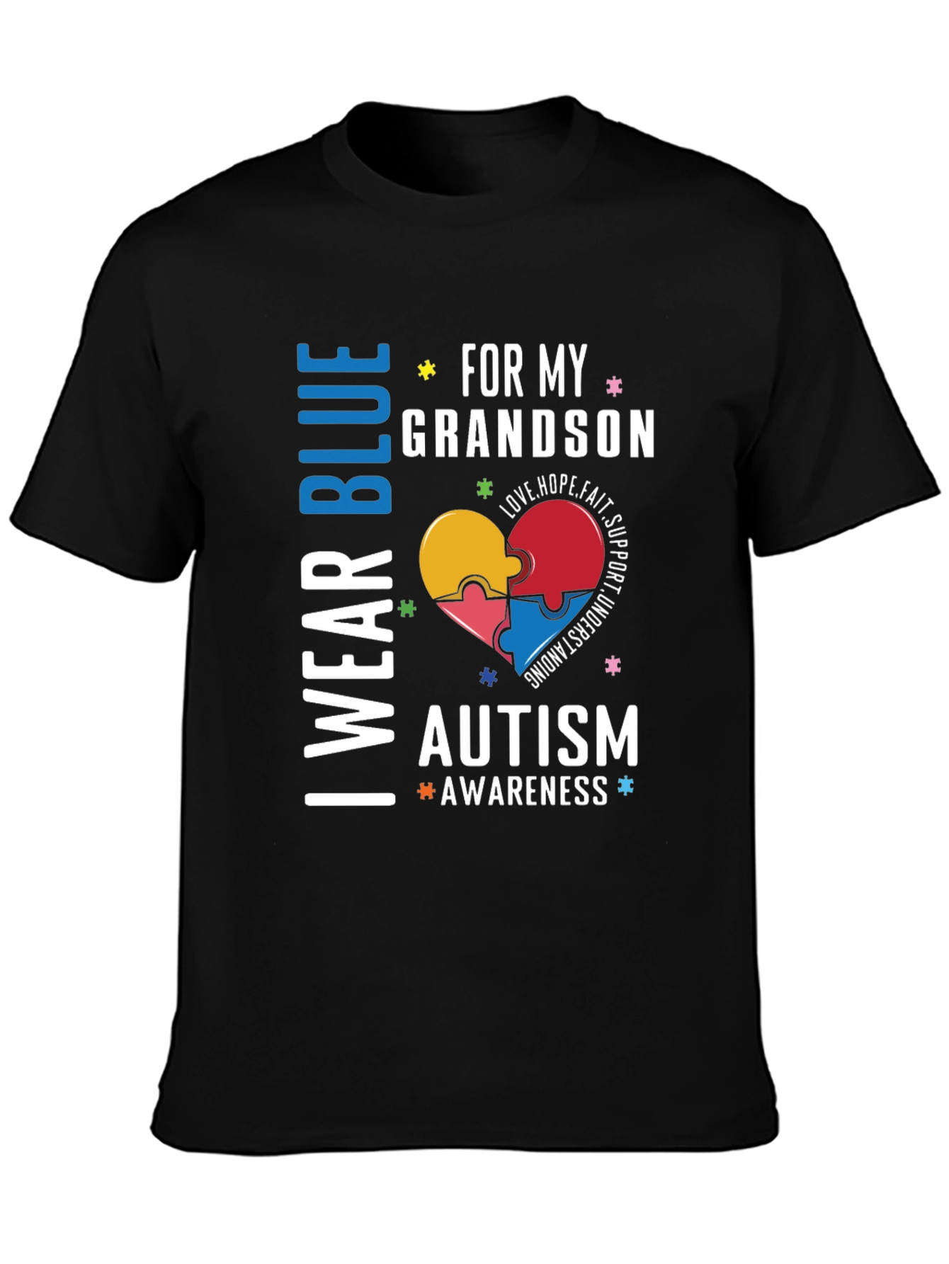 Autism Awareness Grandson T-Shirt
