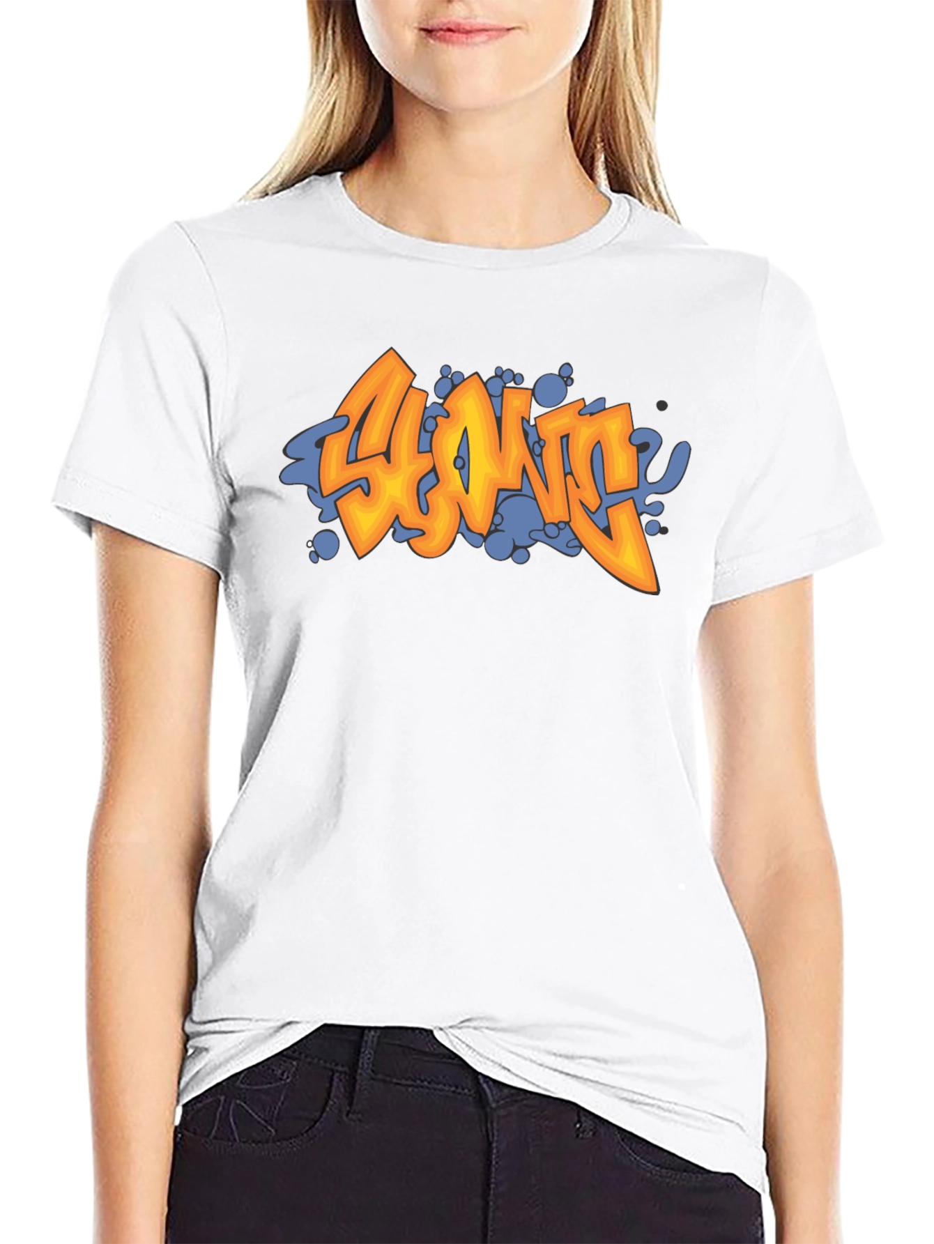 Edgy Graffiti T-Shirt - Cool Streetwear Design