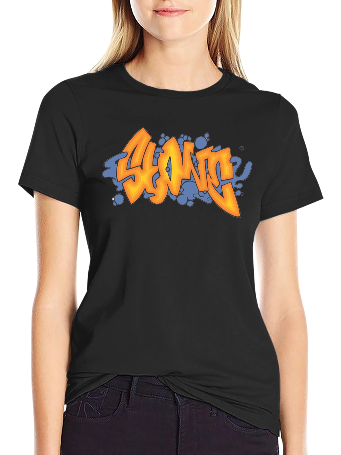 Edgy Graffiti T-Shirt - Cool Streetwear Design