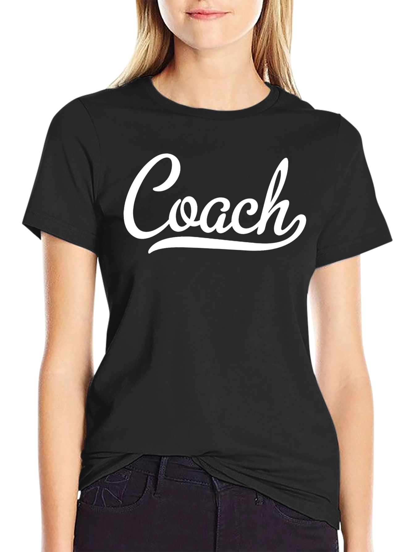 Coach Script Black T-Shirt