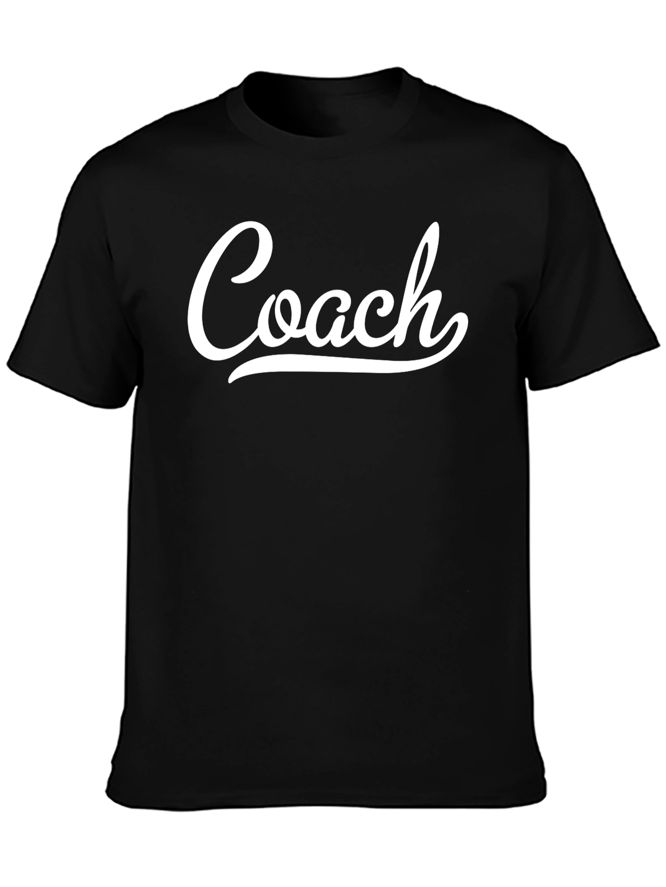 Coach Script Black T-Shirt