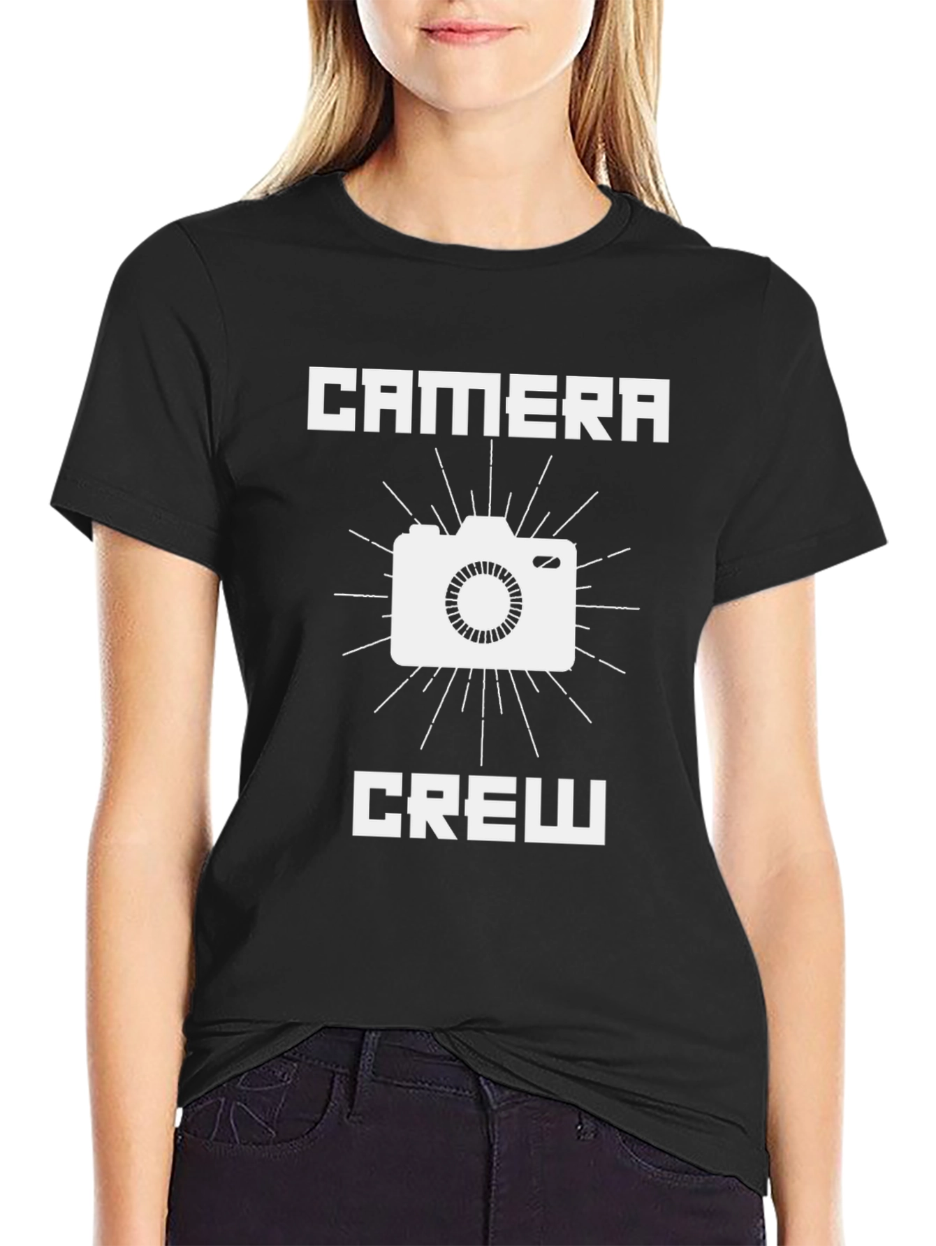 Camera Crew Graphic Tee - Photography Enthusiast Shirt