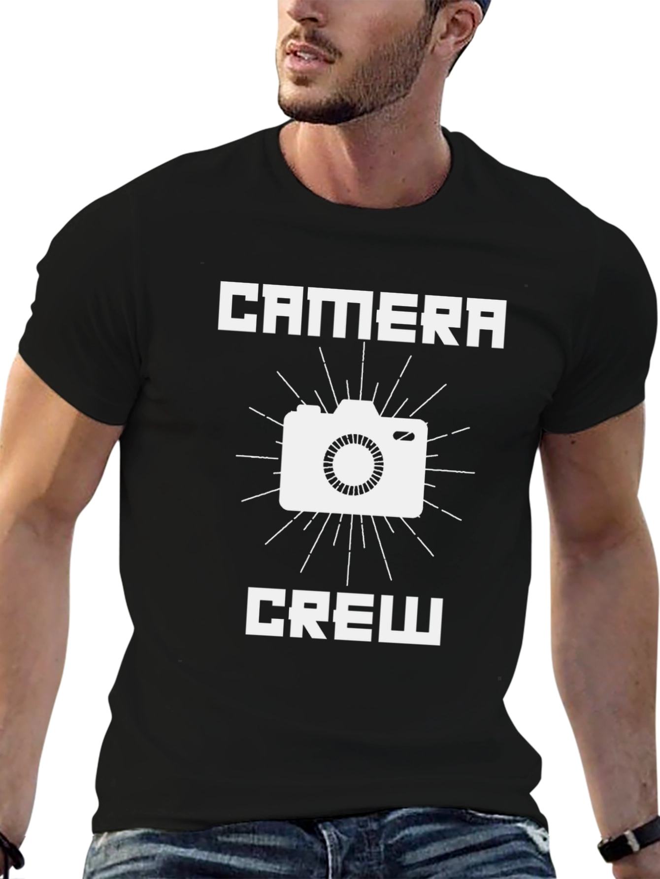 Camera Crew Graphic Tee - Photography Enthusiast Shirt